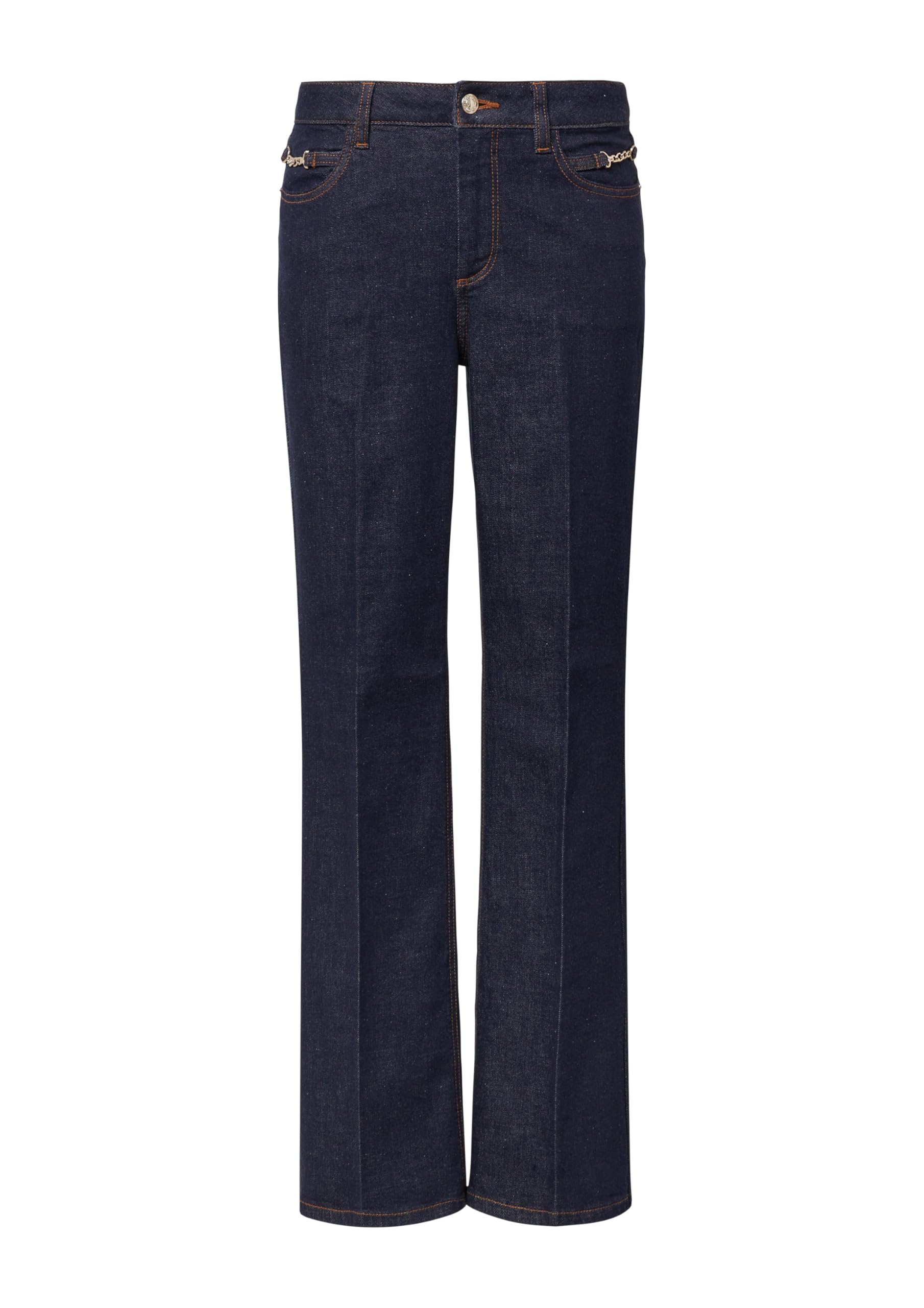 comma-jeans-flared-damen-gr-44-denim-mit-zier-detail image 3