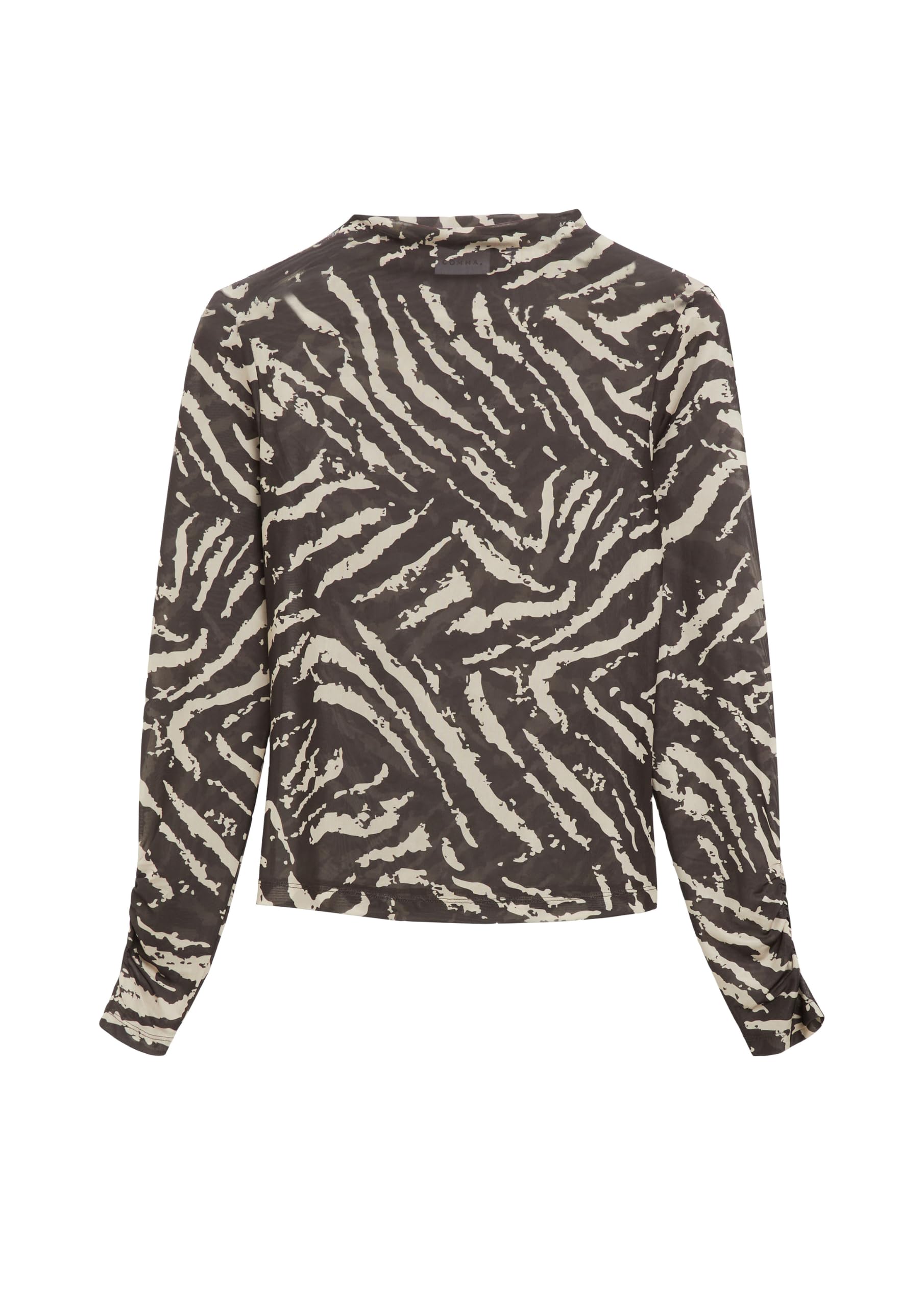 comma-2184531-mesh-shirt-animal-slim-damen-gr-44 image 4