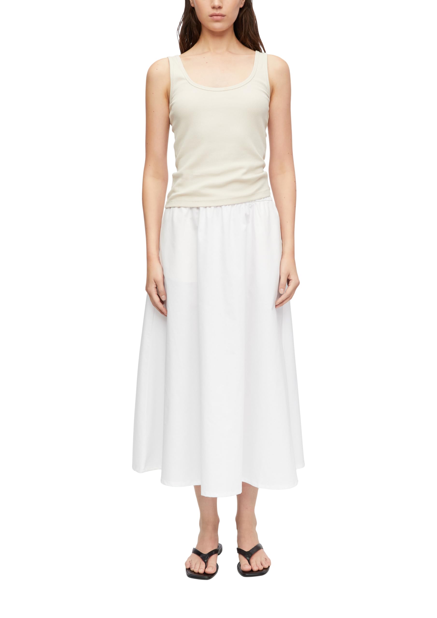 comma-skirts-midi-rock-rosa-ausgestellt-taschen image 8