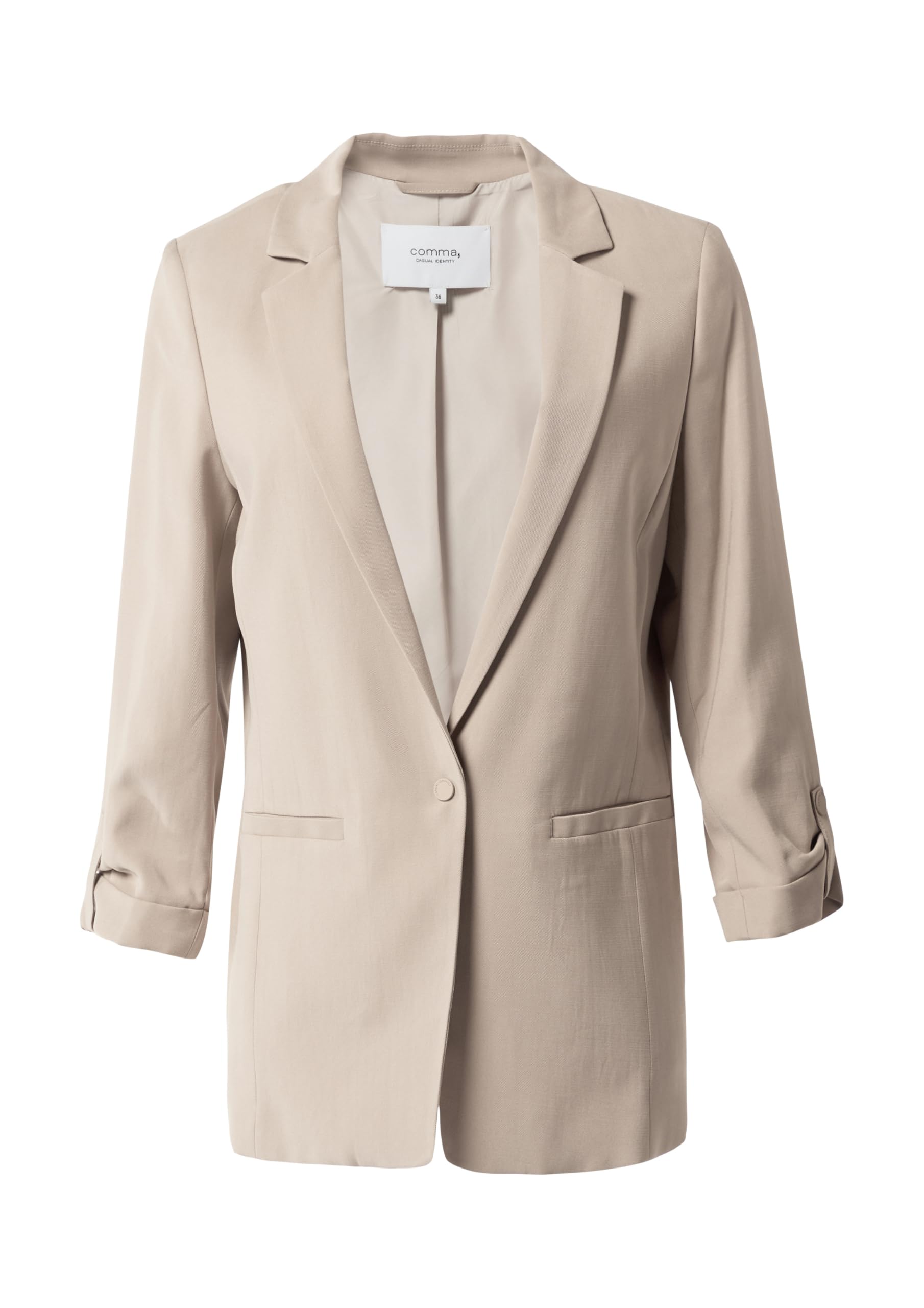comma-blazer-viskosetwill-gr-e-36-sandstein image 3