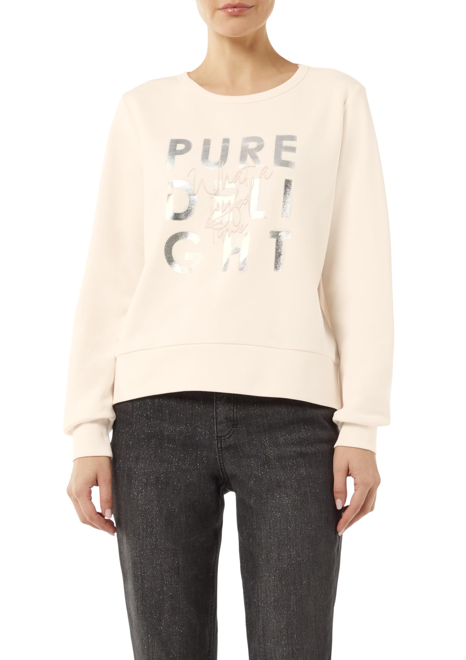 comma-sweatshirt-artwork-damen-gr-e-40-creme-mit-print image 1