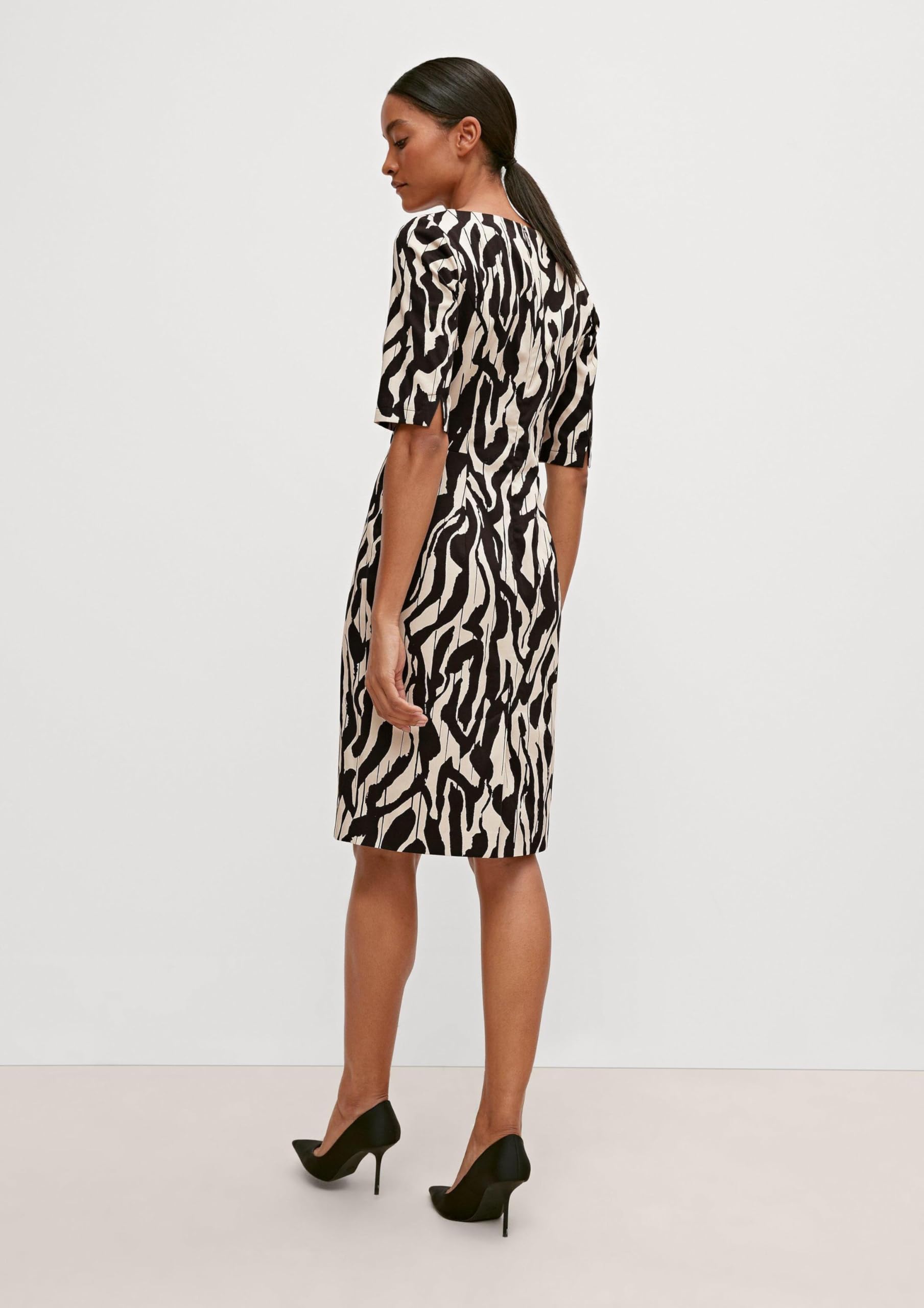 comma-kleid-allover-print-gr-36-damenkleid image 7
