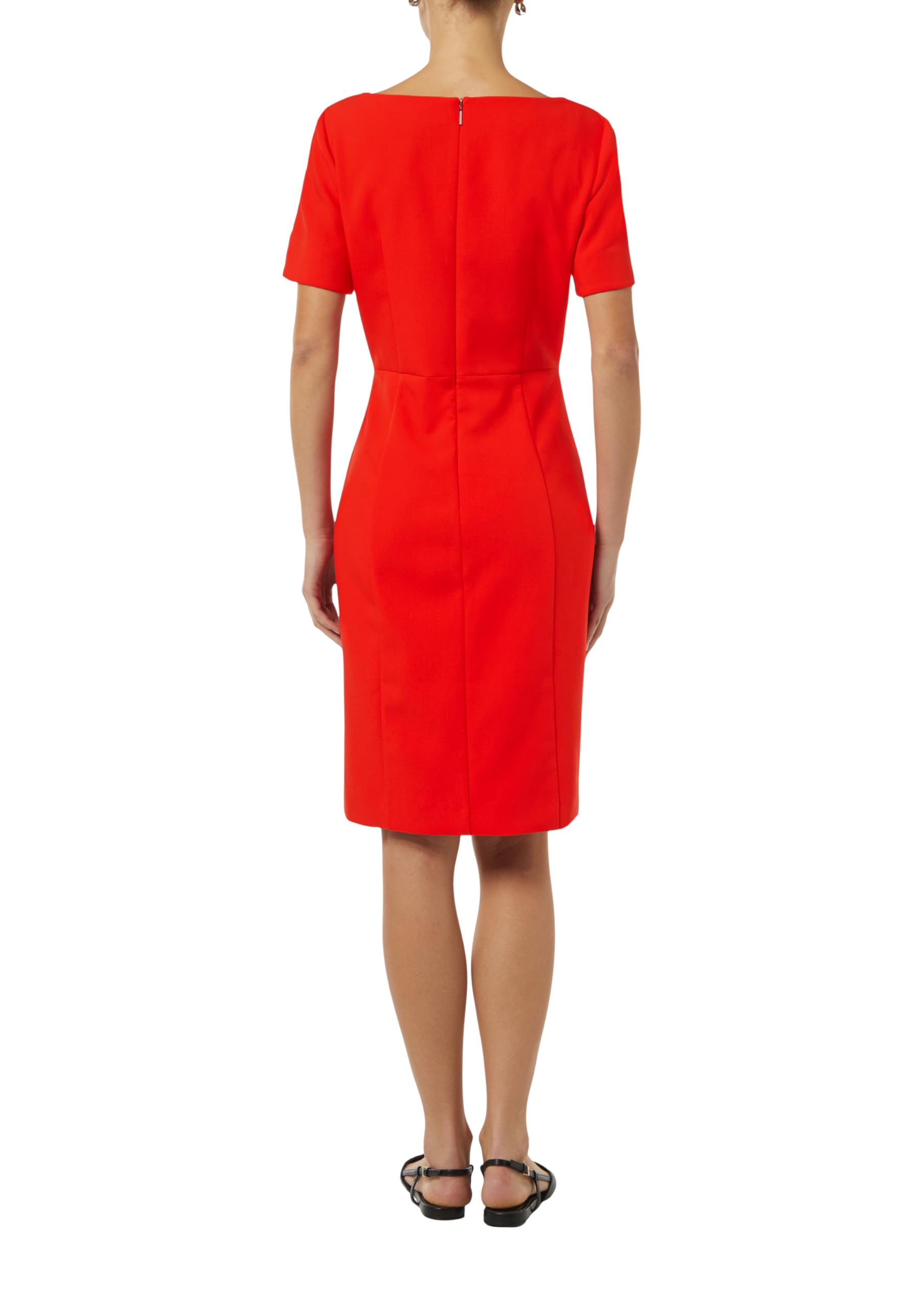 comma-dresses-kleid-2157989-bateau-ausschnitt-rot-3076 image 2