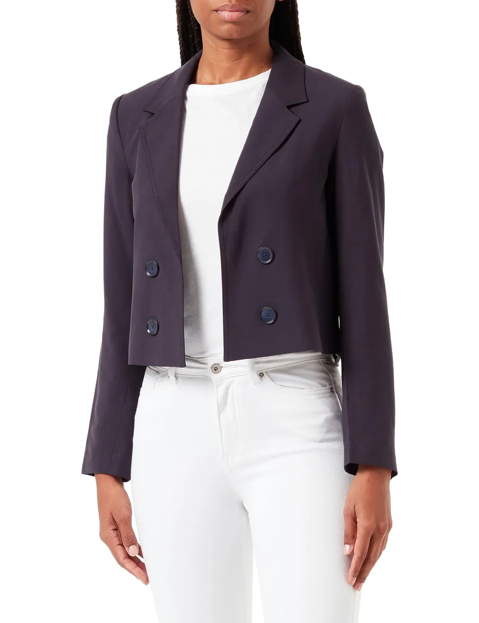 comma-blazers-blazer-damen-gr-38-webware-elegant image 1