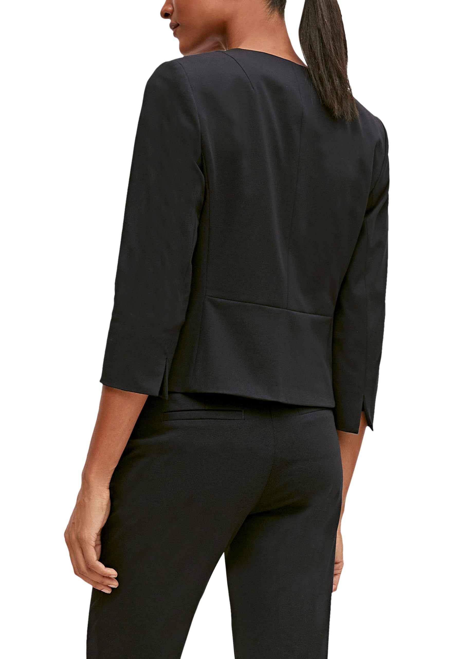 comma-blazer-kurz-slim-fit-viskosestretch image 2