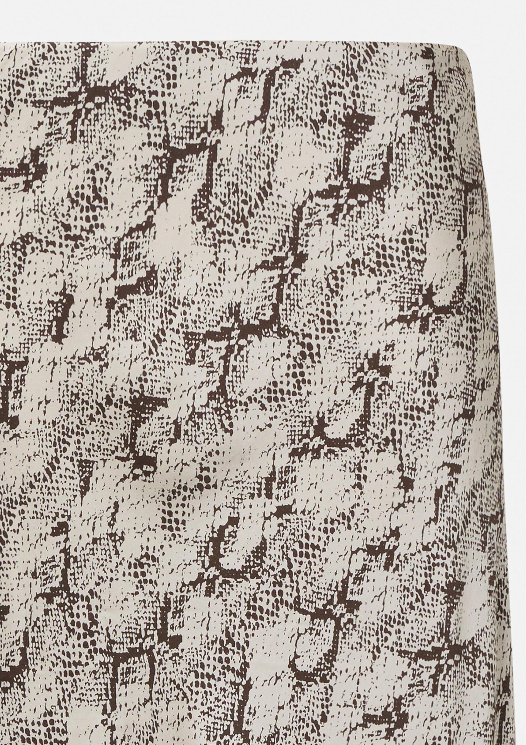 comma-satin-rock-midi-all-over-print-viskose-a-linie image 6