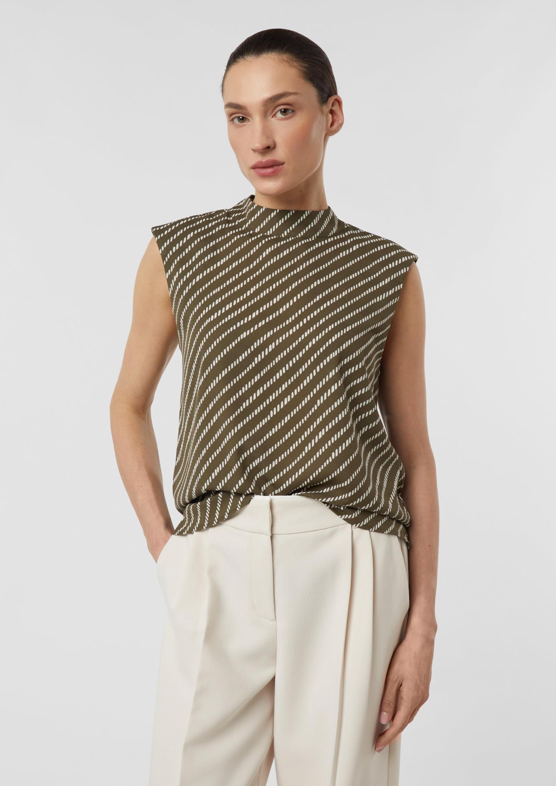 comma-blouses-chiffon-bluse-damen-gemustert-gr-e-34 image 8
