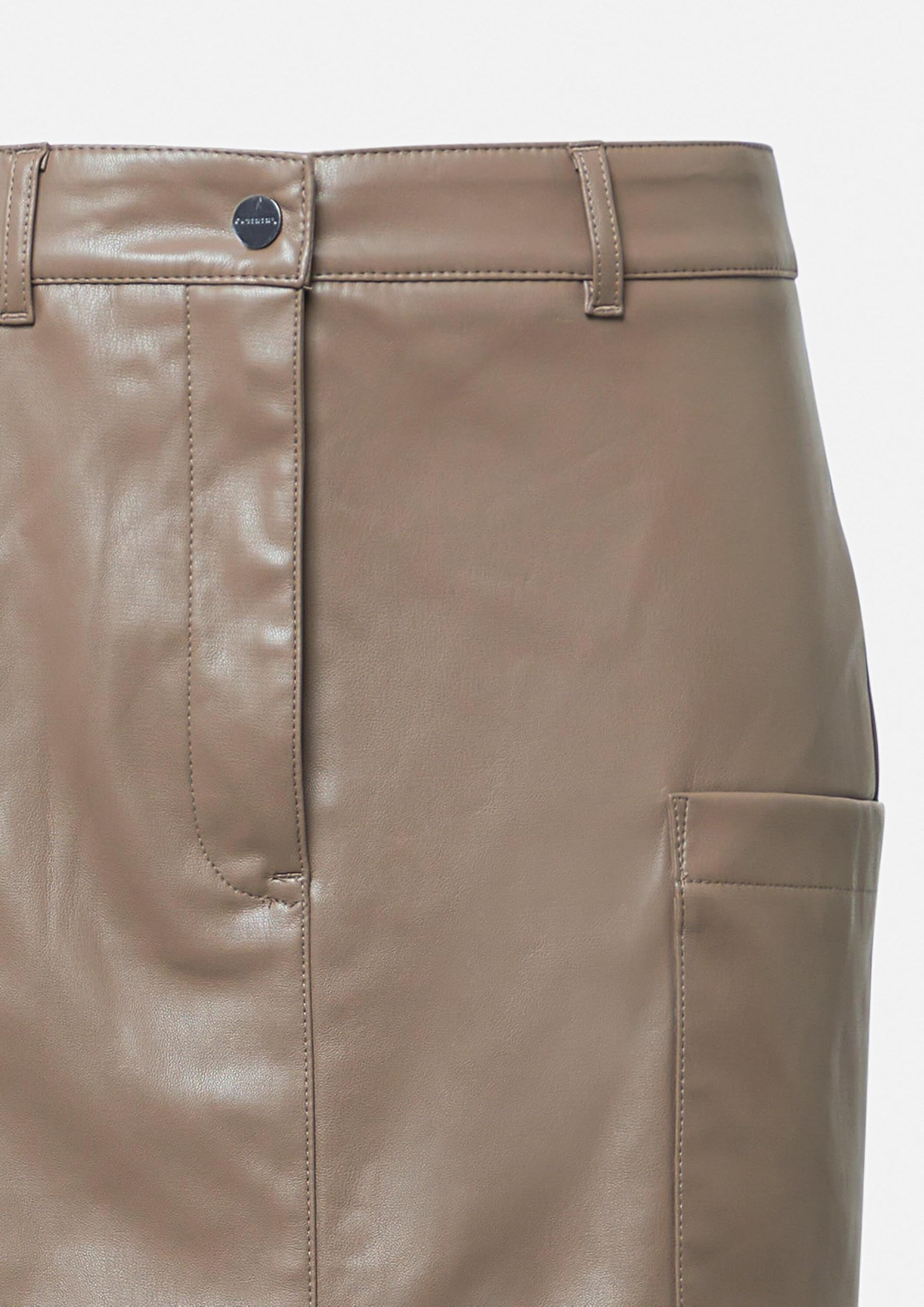 comma-midirock-leder-optik-rock-mit-aufgesetzten-taschen image 5