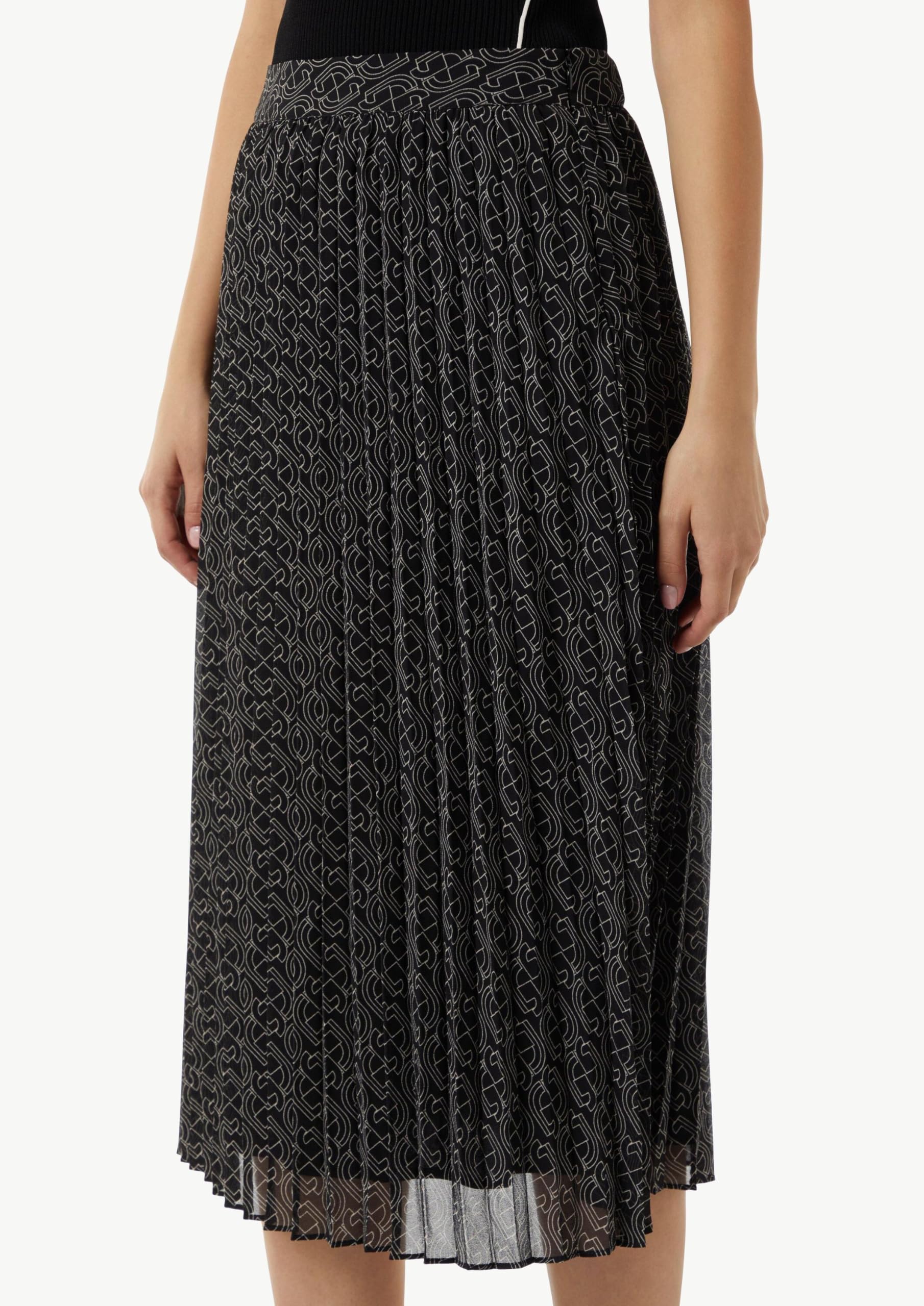 comma-skirts-plisseerock-2155806-gr-38-schwarz image 4