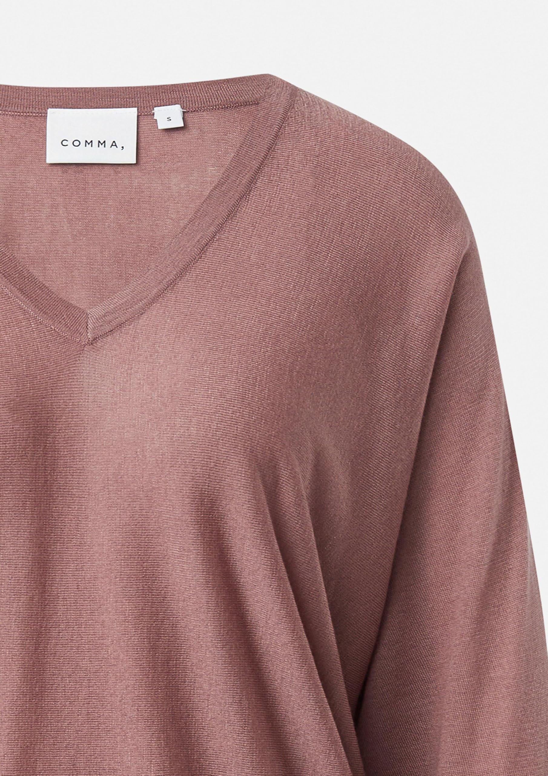 comma-feinstrickpullover-damen-gr-l-mit-raffung image 7