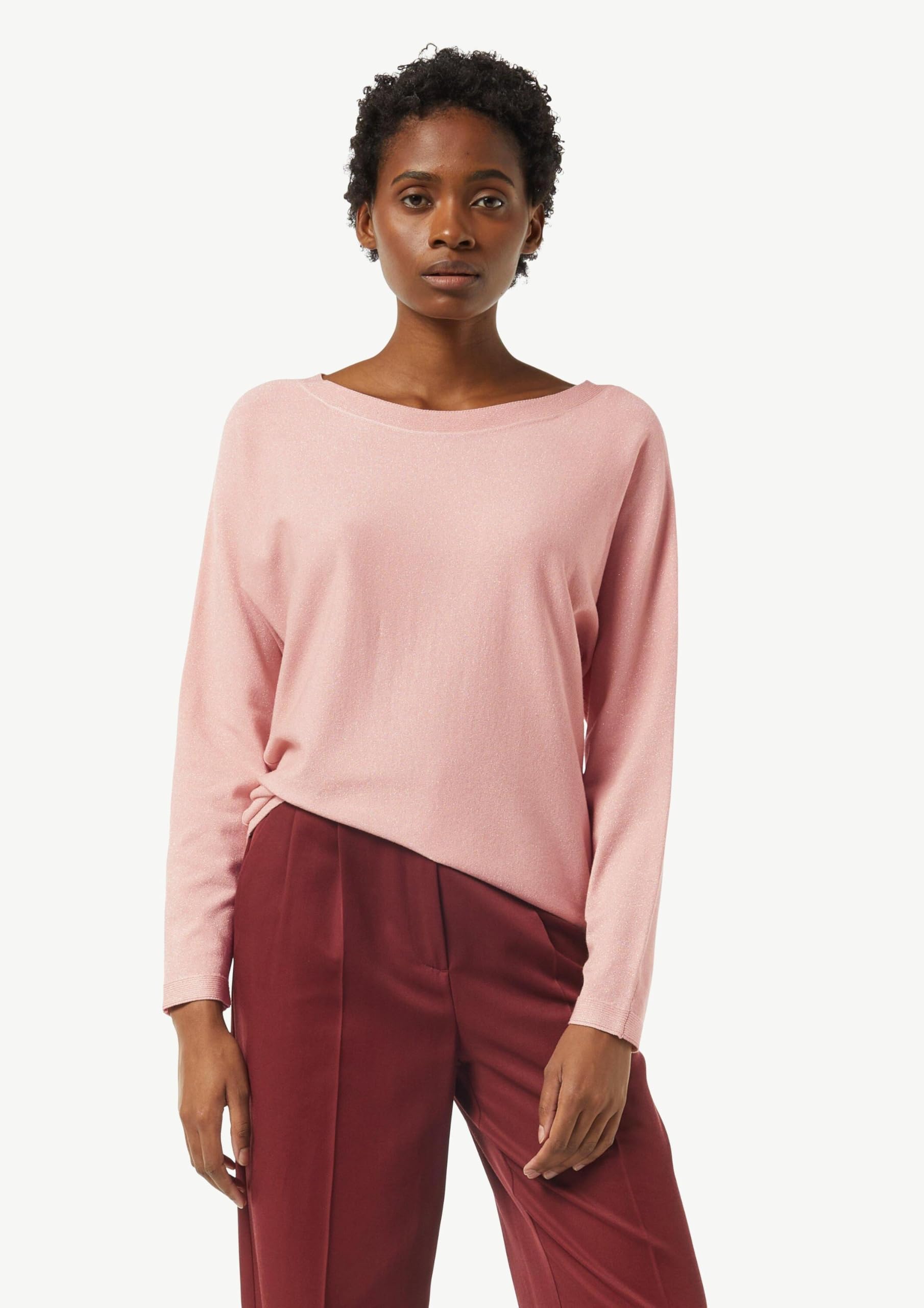comma-strickpullover-glitzergarn-bordeaux-gr-34-46 image 5