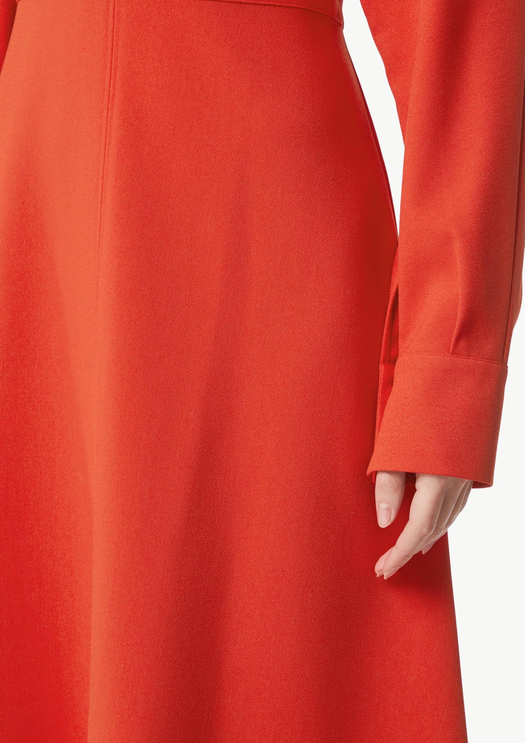 comma-crepe-kleid-mit-fledermausarm-kleid-gr-e-38-schwarz image 4