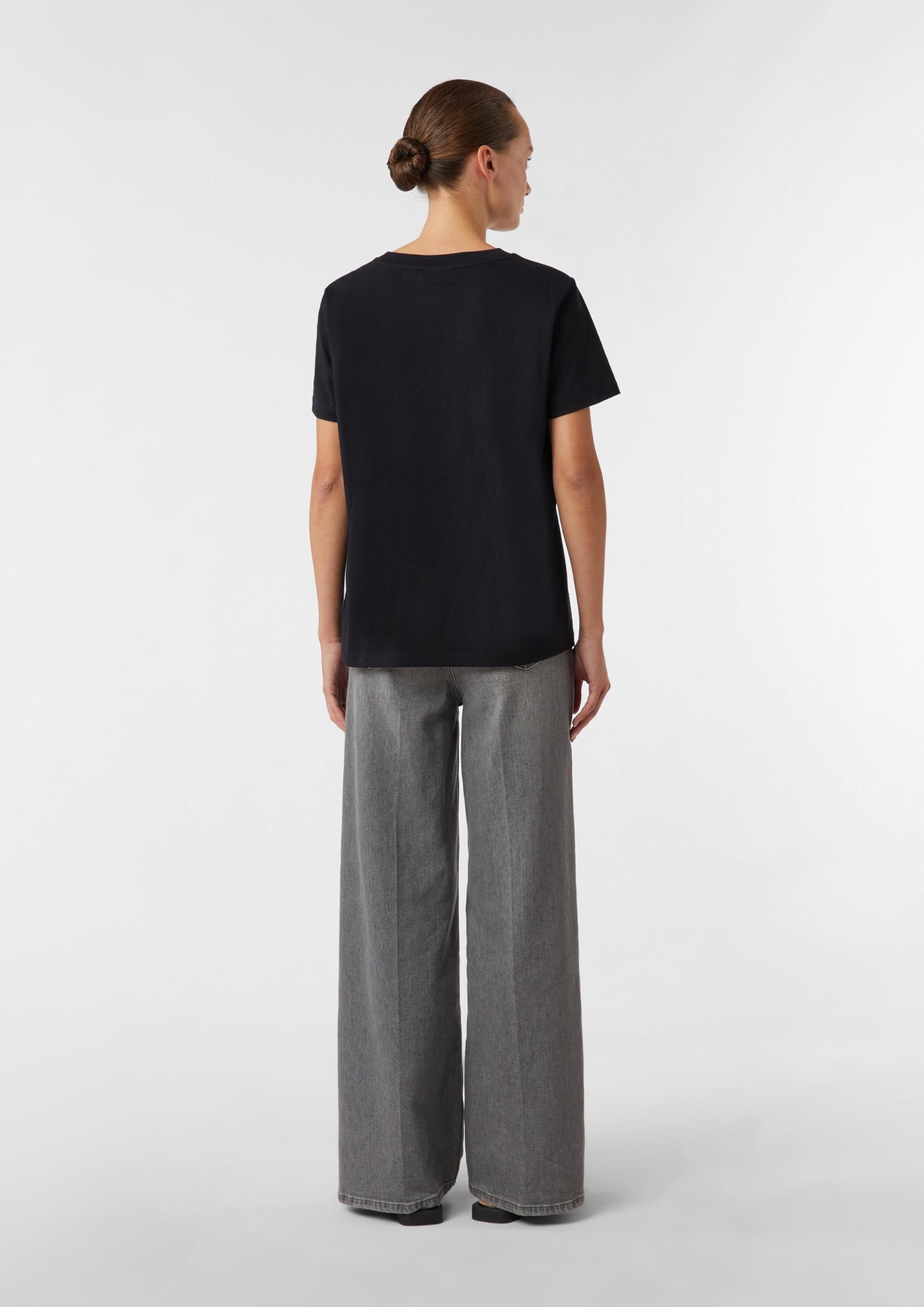 comma-t-shirt-schmucksteine-kurzarm-schwarz-dezent image 7