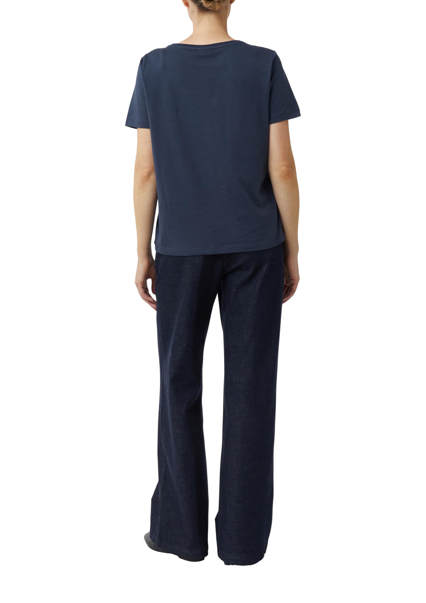 comma-t-shirt-frontprint-backprint-wei-baumwolle image 2