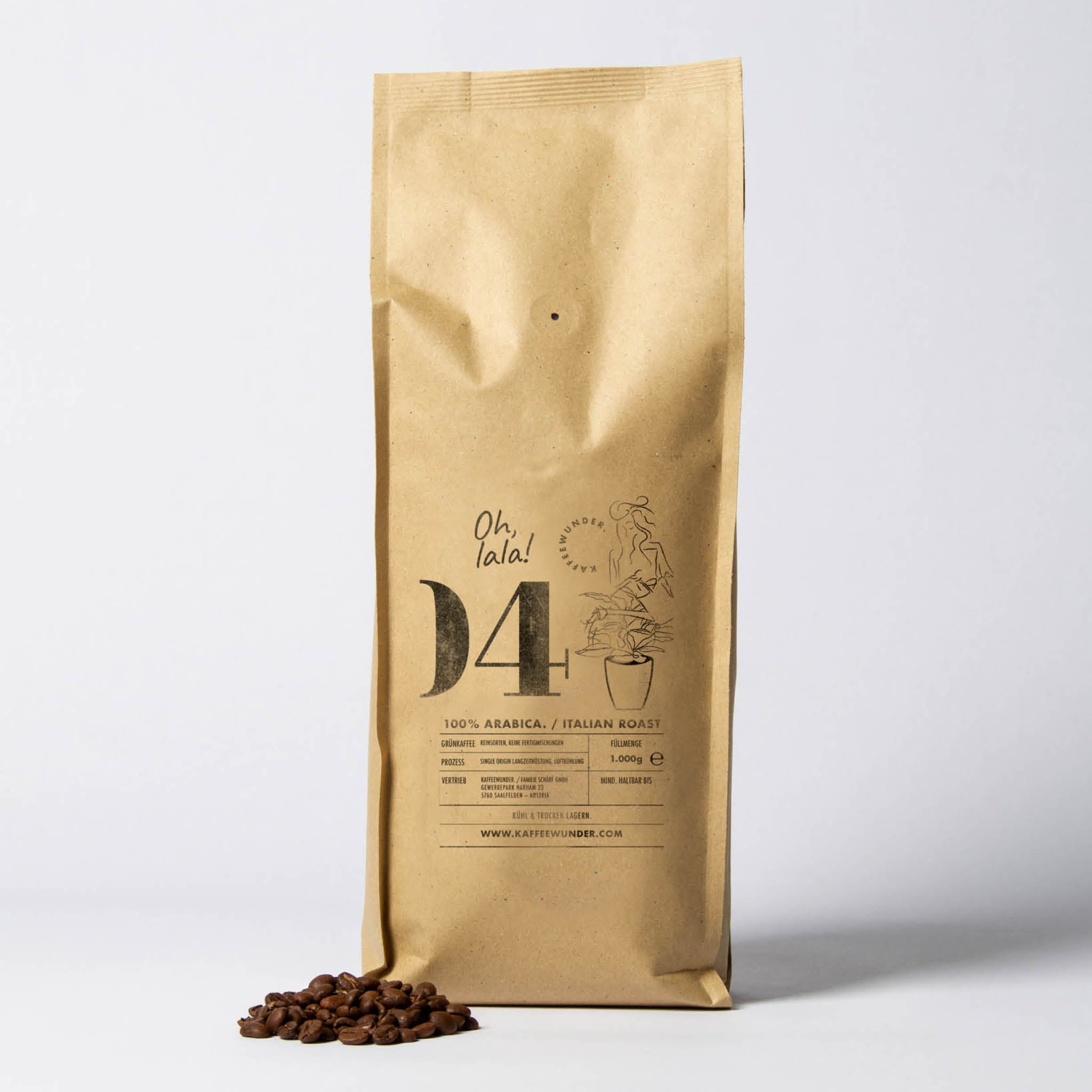 be-my-friend-kaffeewunder-no-04-arabica-kaffeebohnen-1kg-italian-roast image 1