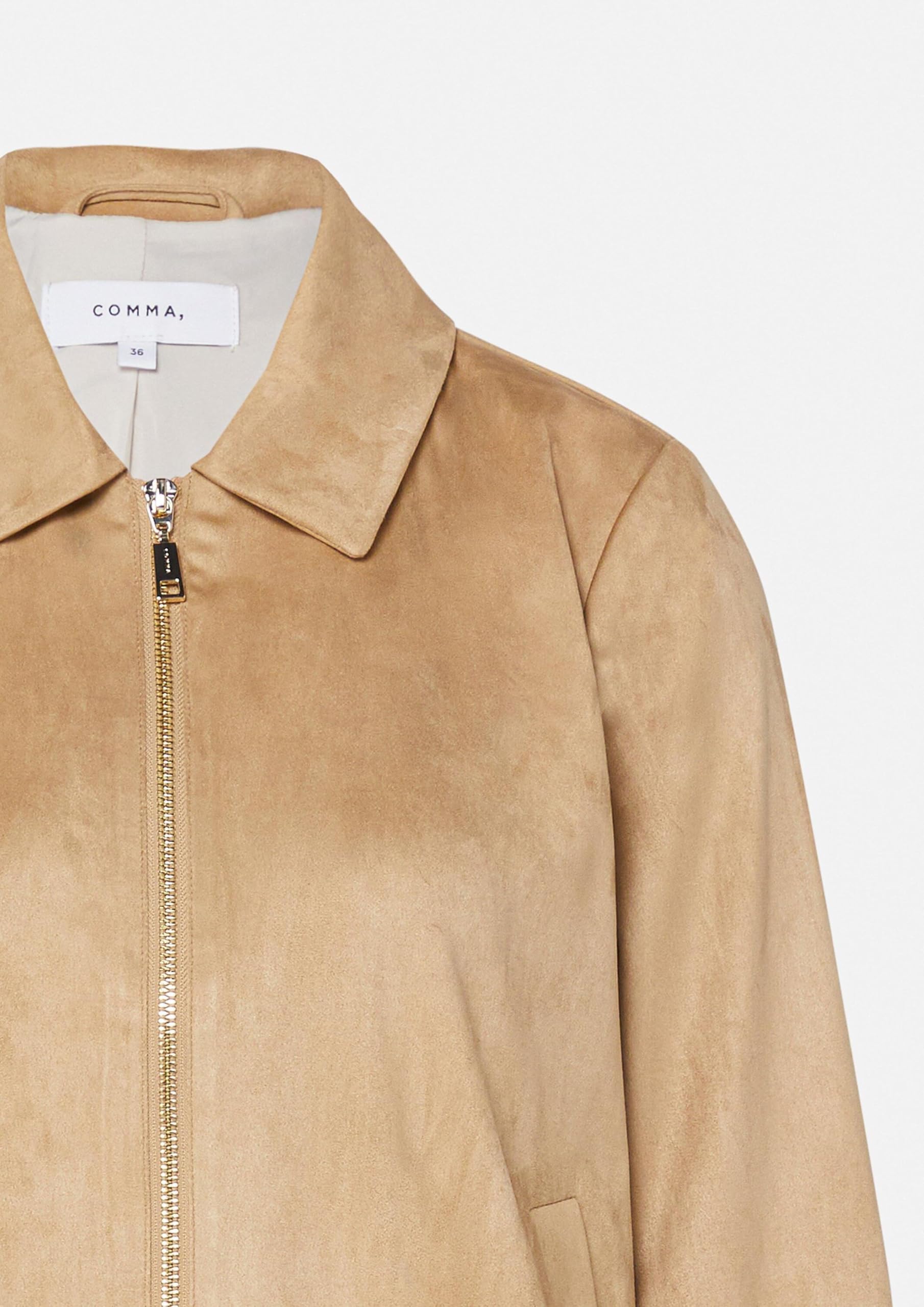 comma-blouson-veloursleder-optik-falten-gr-e-44 image 5
