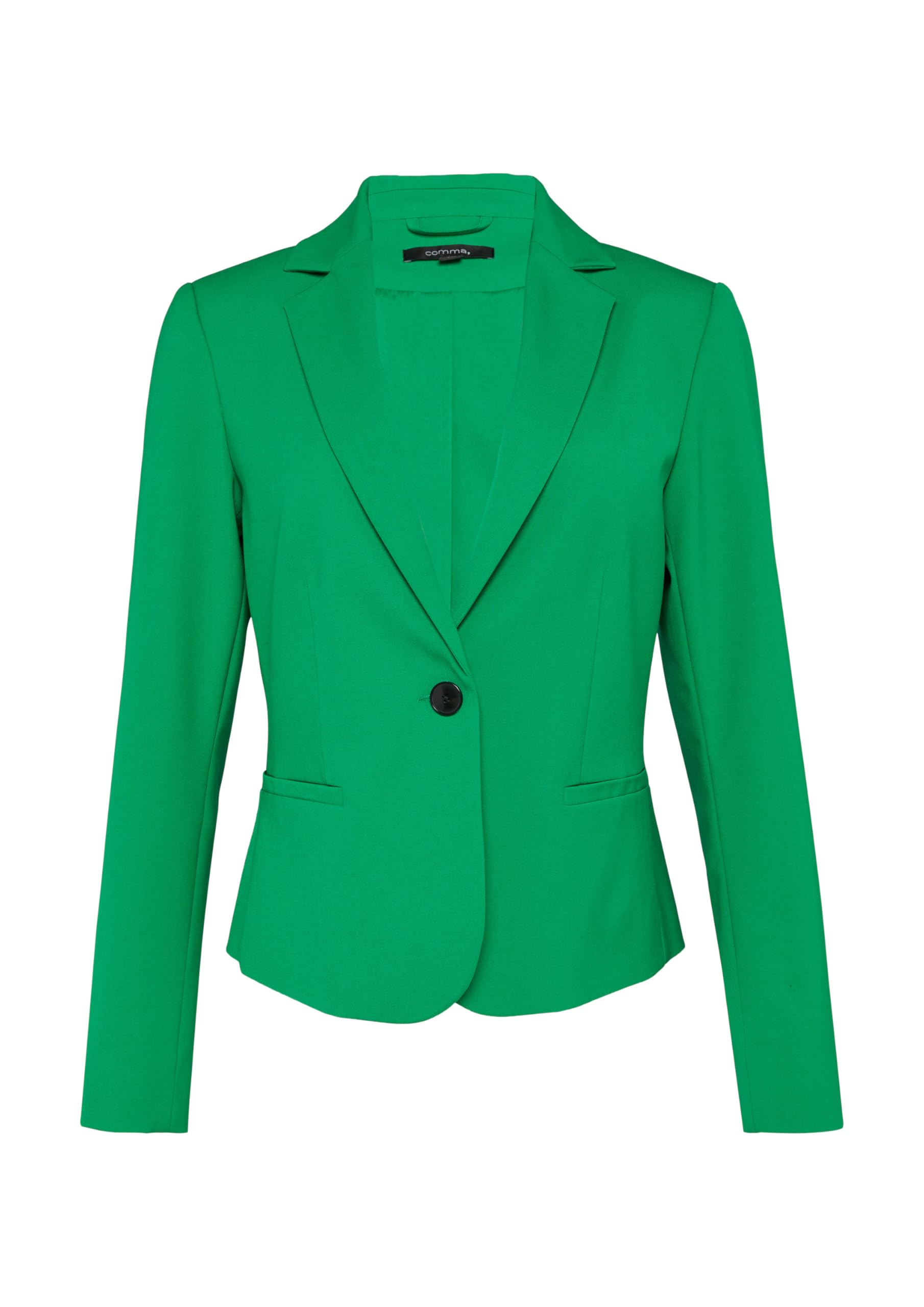 comma-blazer-tailliert-damenblazer-reverskragen-knopf image 3