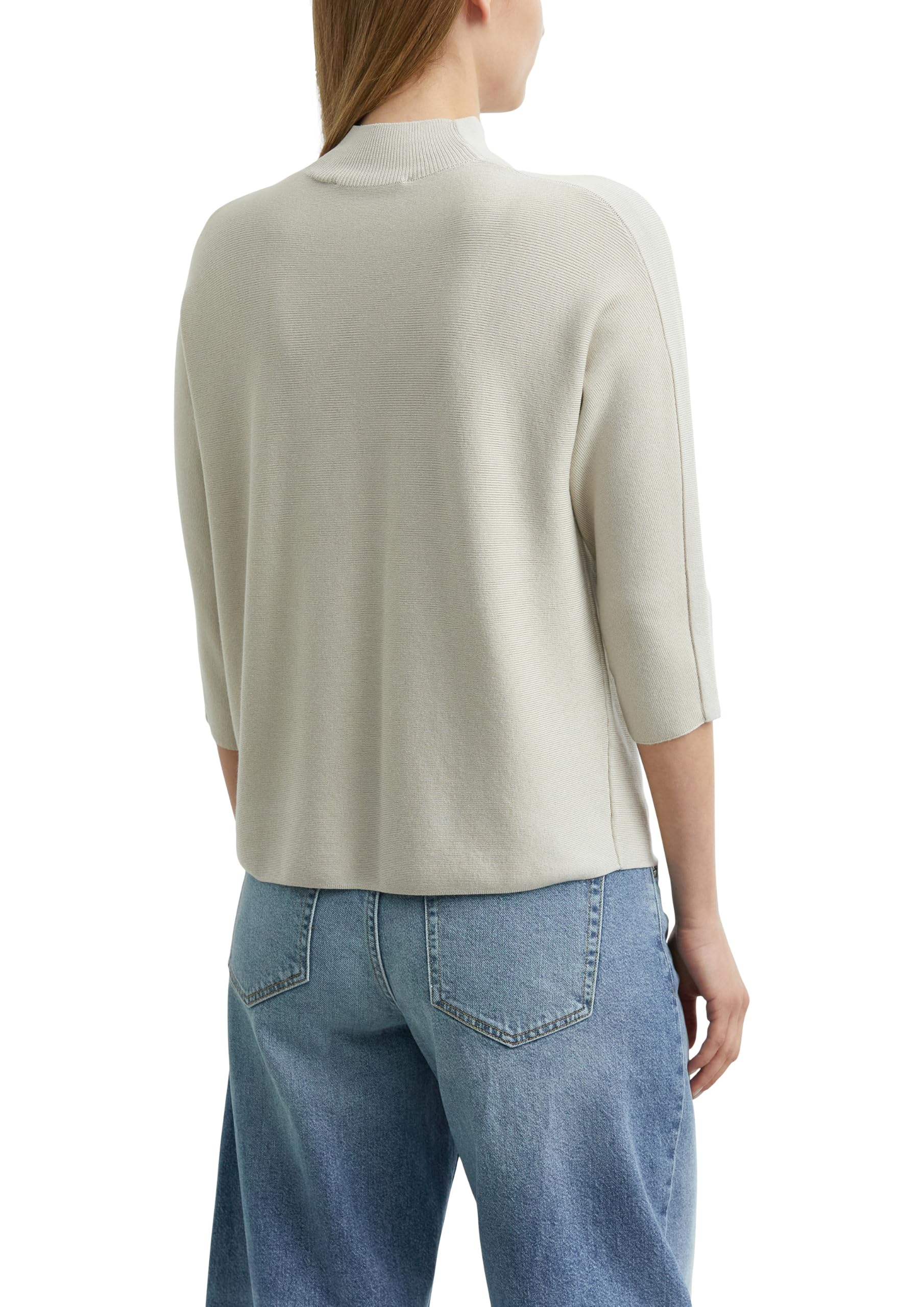 comma-knitwear-feinstrickpullover-3-4-arm-beige image 2