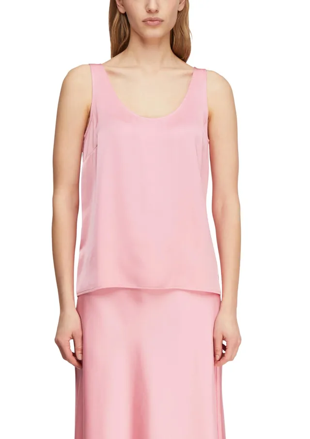comma-satin-top-damen-top-rmellos-gr-38-festlich image 1