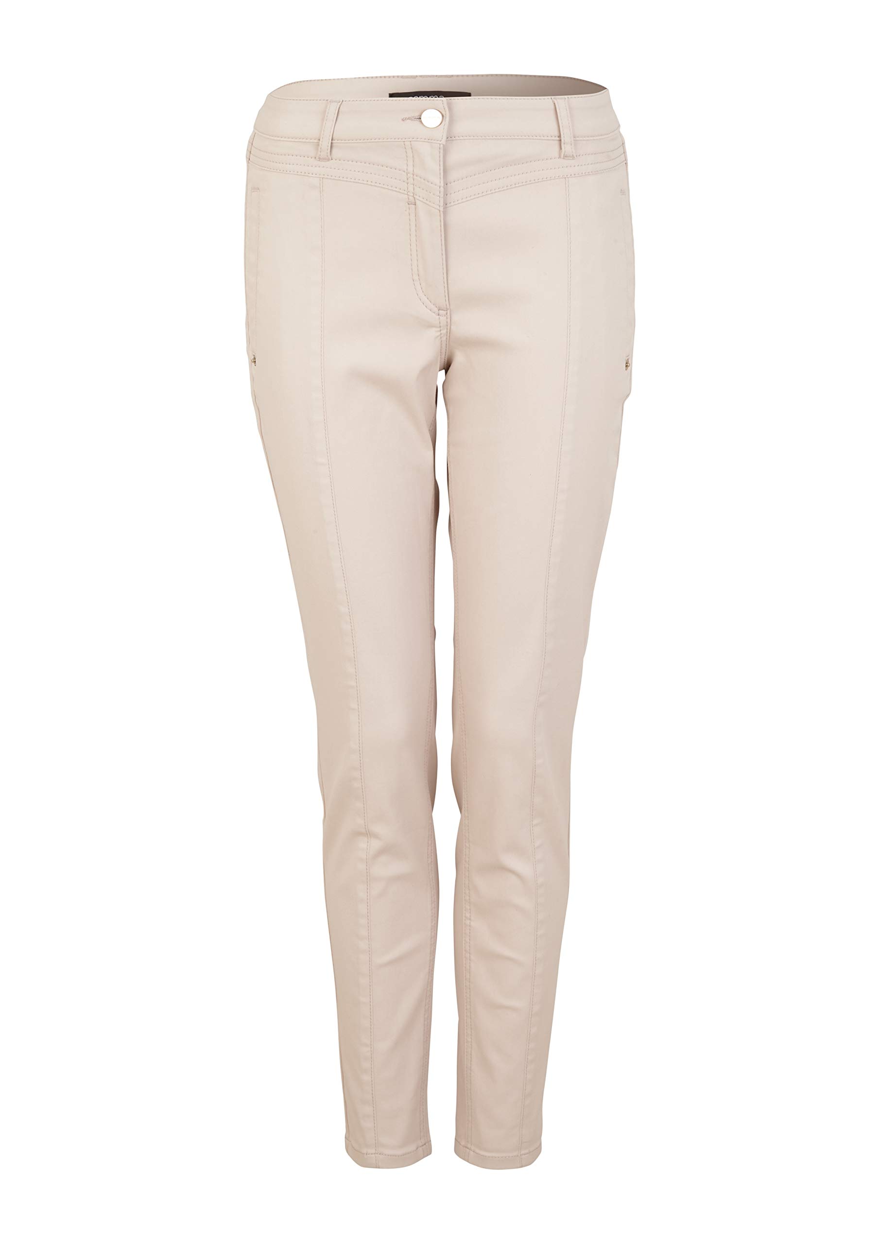 comma-trousers-stoffhose-sandfarben-schmal-gr-36 image 3