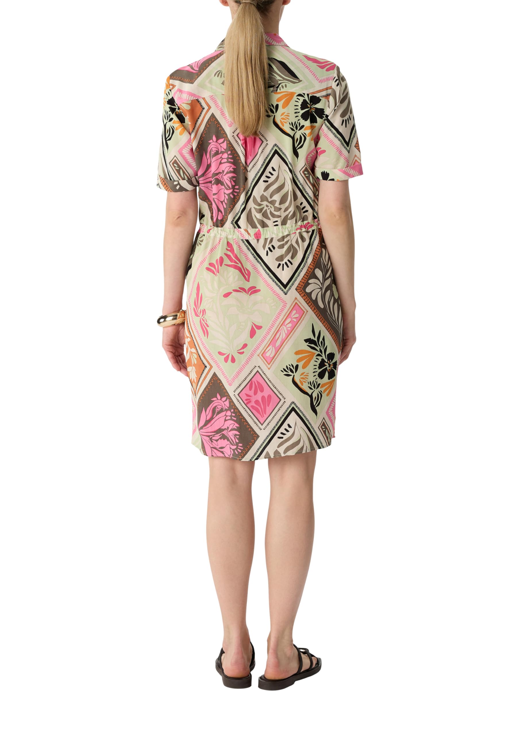 comma-hemdblusenkleid-all-over-print-gr-42-relaxed-fit image 2
