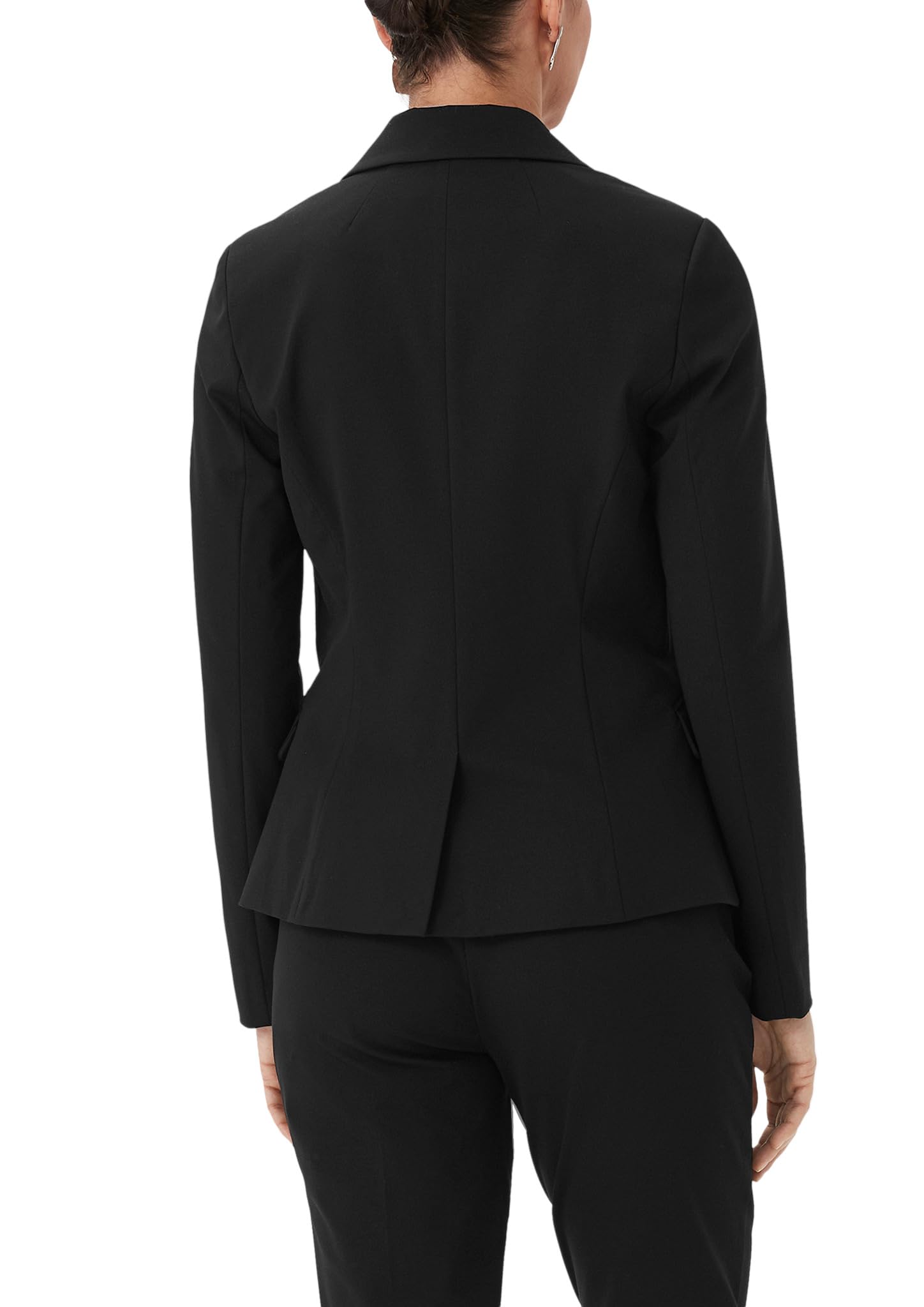 comma-blazers-blazer-viskosemix-schwarz-gr-44-schwarz image 2
