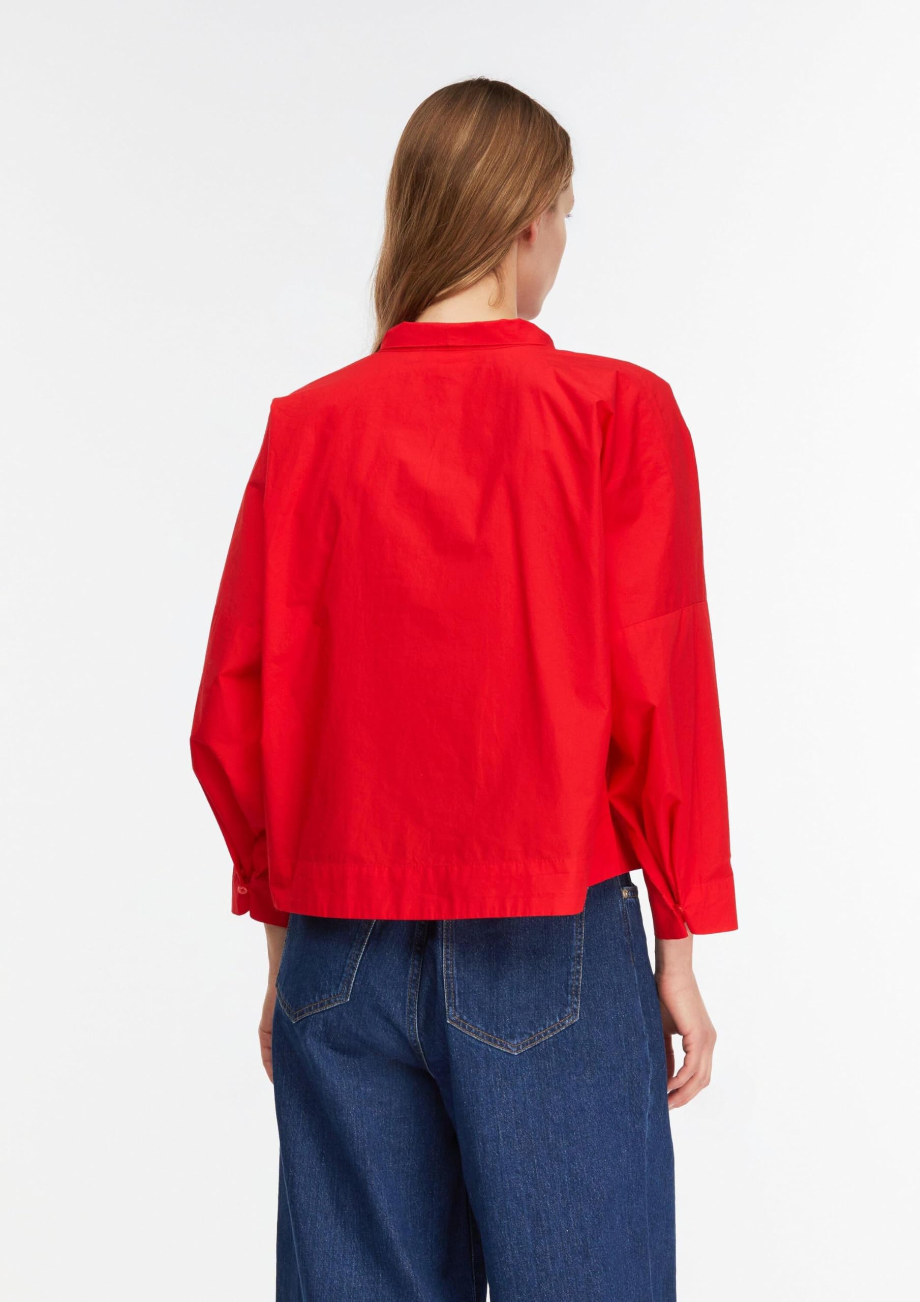 comma-bluse-damen-stehkragen-loose-fit-gr-36 image 7