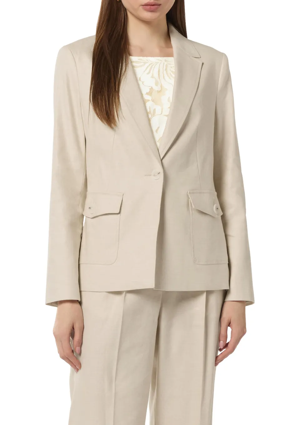 comma-blazers-blazer-aus-leinenmix-damen-blazer-gr-e-34-46 image 1
