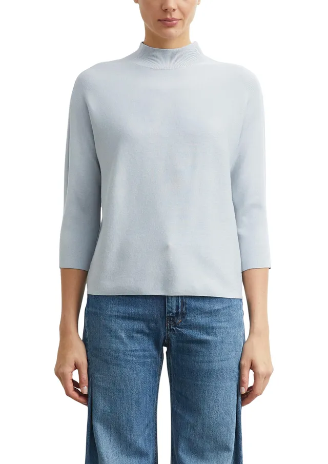 comma-strickpullover-feinstrick-stehkragen-gr-40 image 1