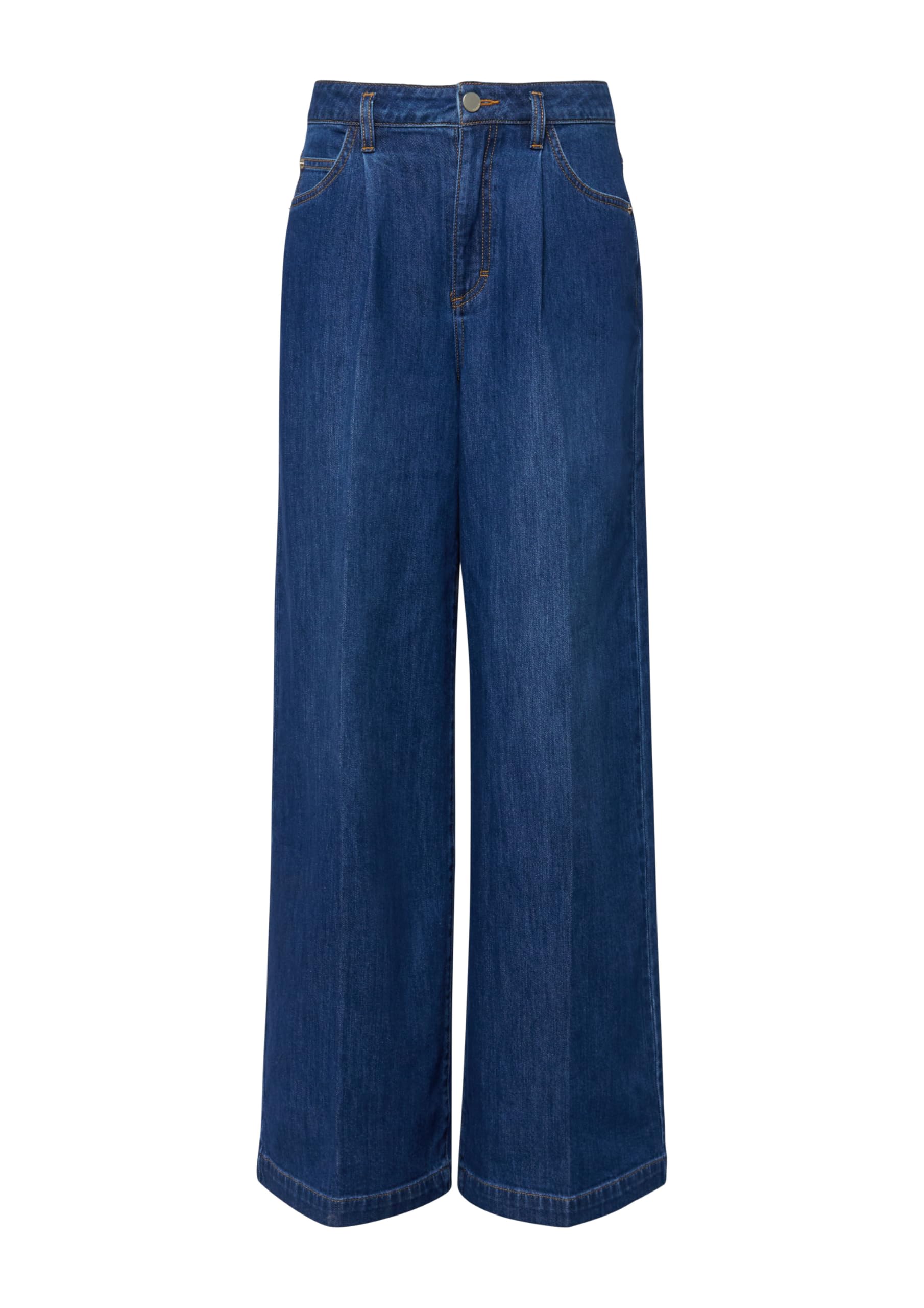 comma-wide-leg-jeans-damenjeans-38-blau-basic image 3