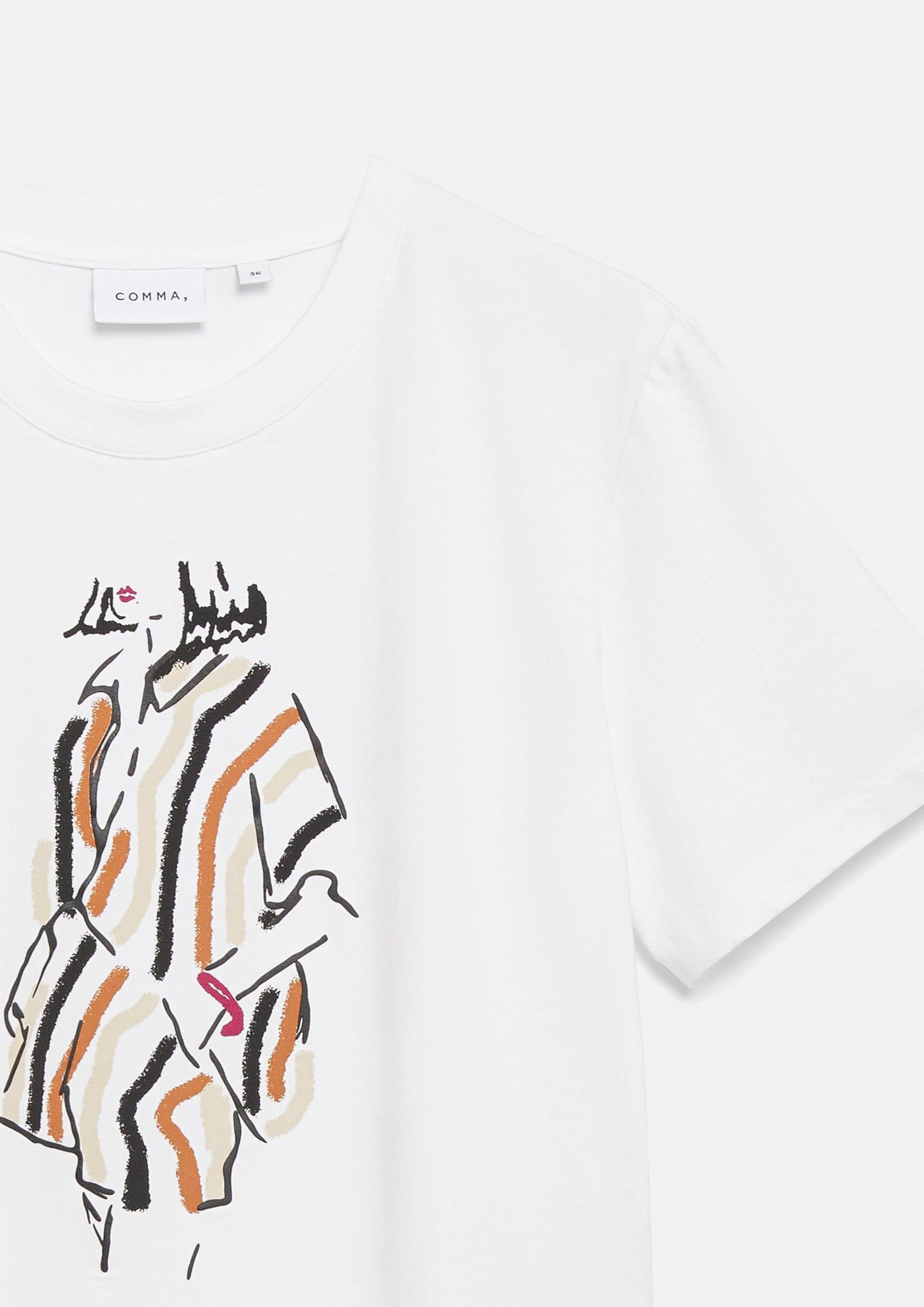 comma-tops-jersey-t-shirt-wei-gr-44-print image 5