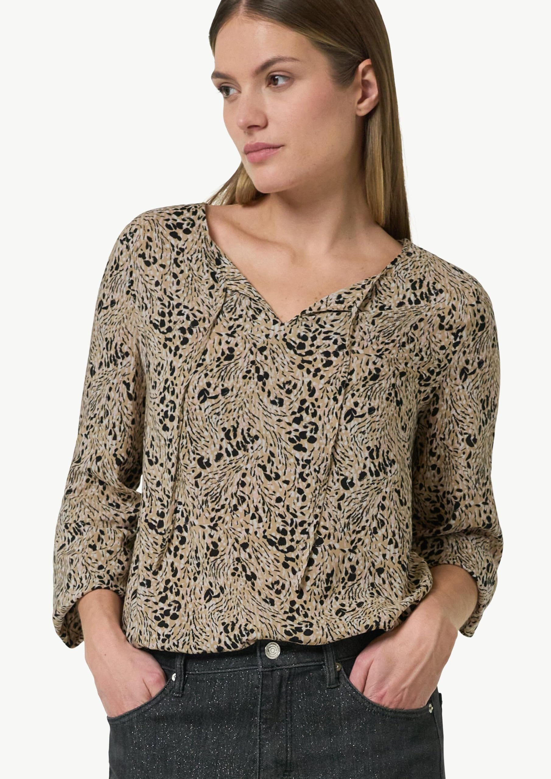 comma-2153979-bluse-damen-allover-print-gemustert image 4
