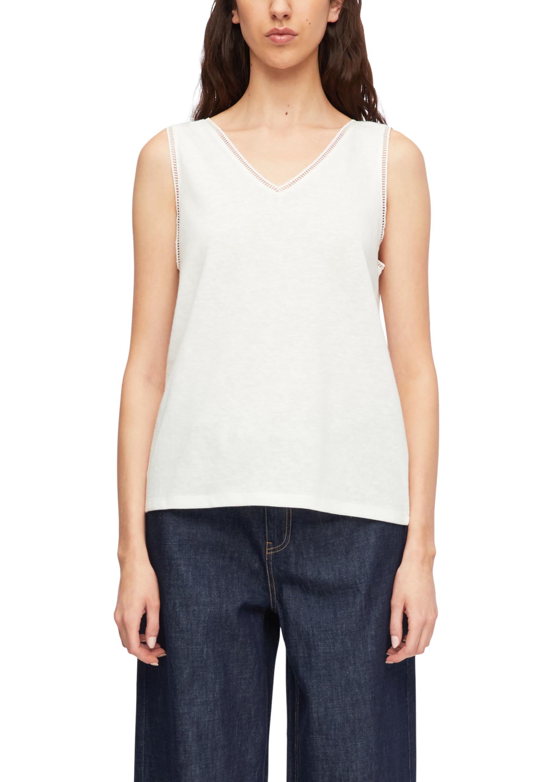 comma-top-gr-38-helles-beige-basic-t-shirt image 8