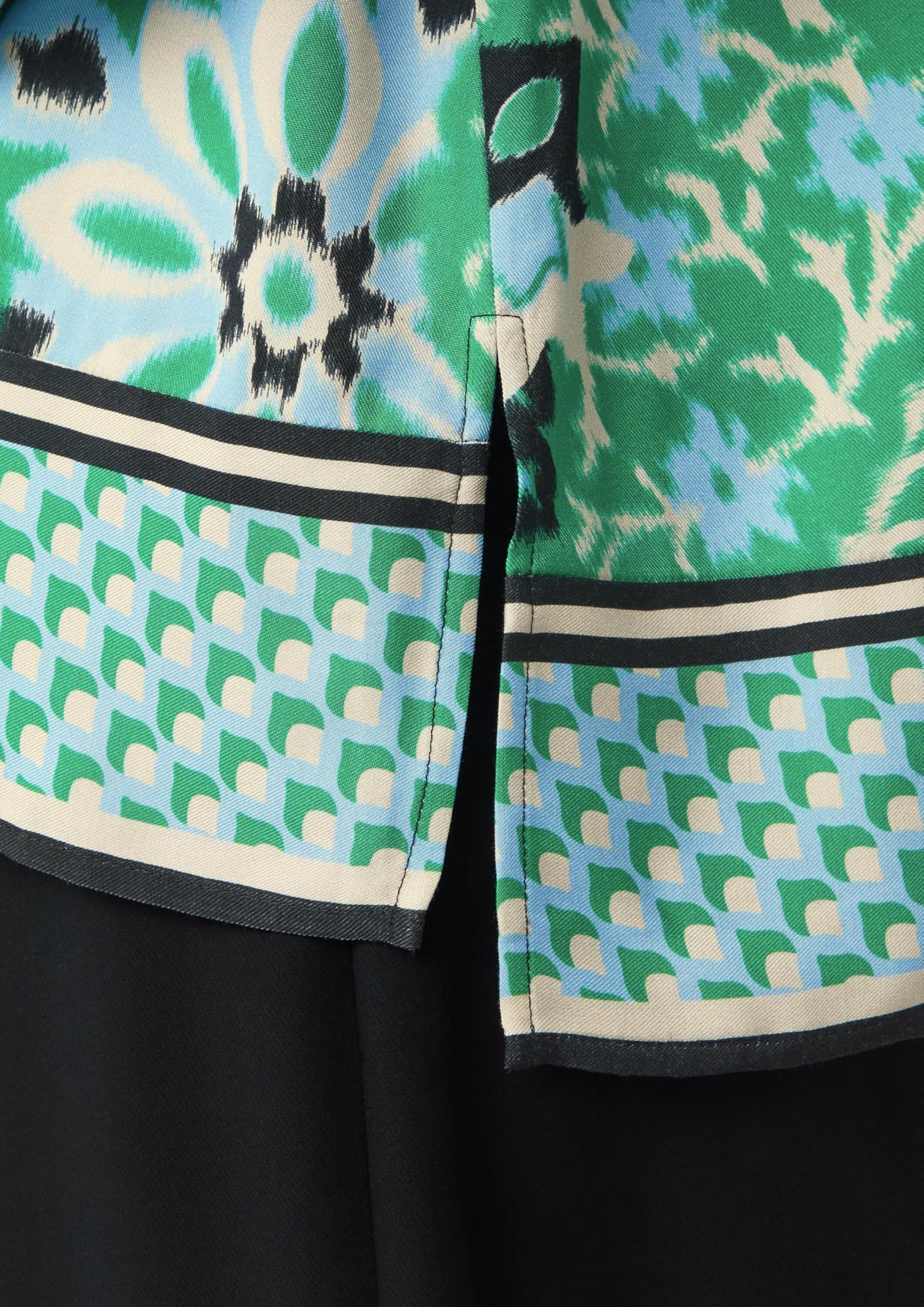 comma-blouses-hemdbluse-langarm-gr-44-abstrakt-gemustert image 5