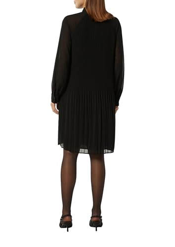 comma-dresses-chiffon-kleid-plissiert-mit-schleife image 8