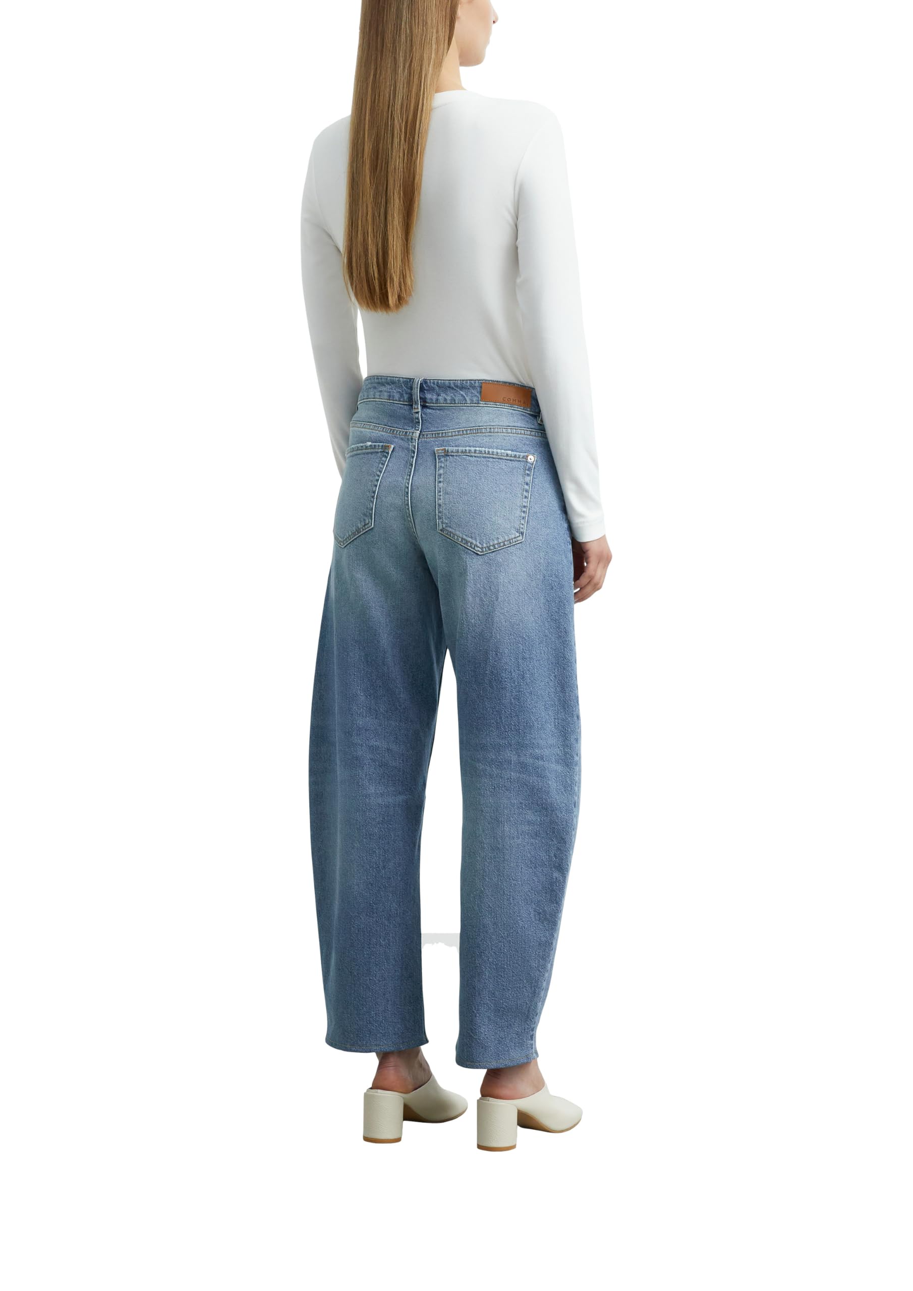 comma-jeans-barrel-leg-mid-rise-damen-gr-40 image 2