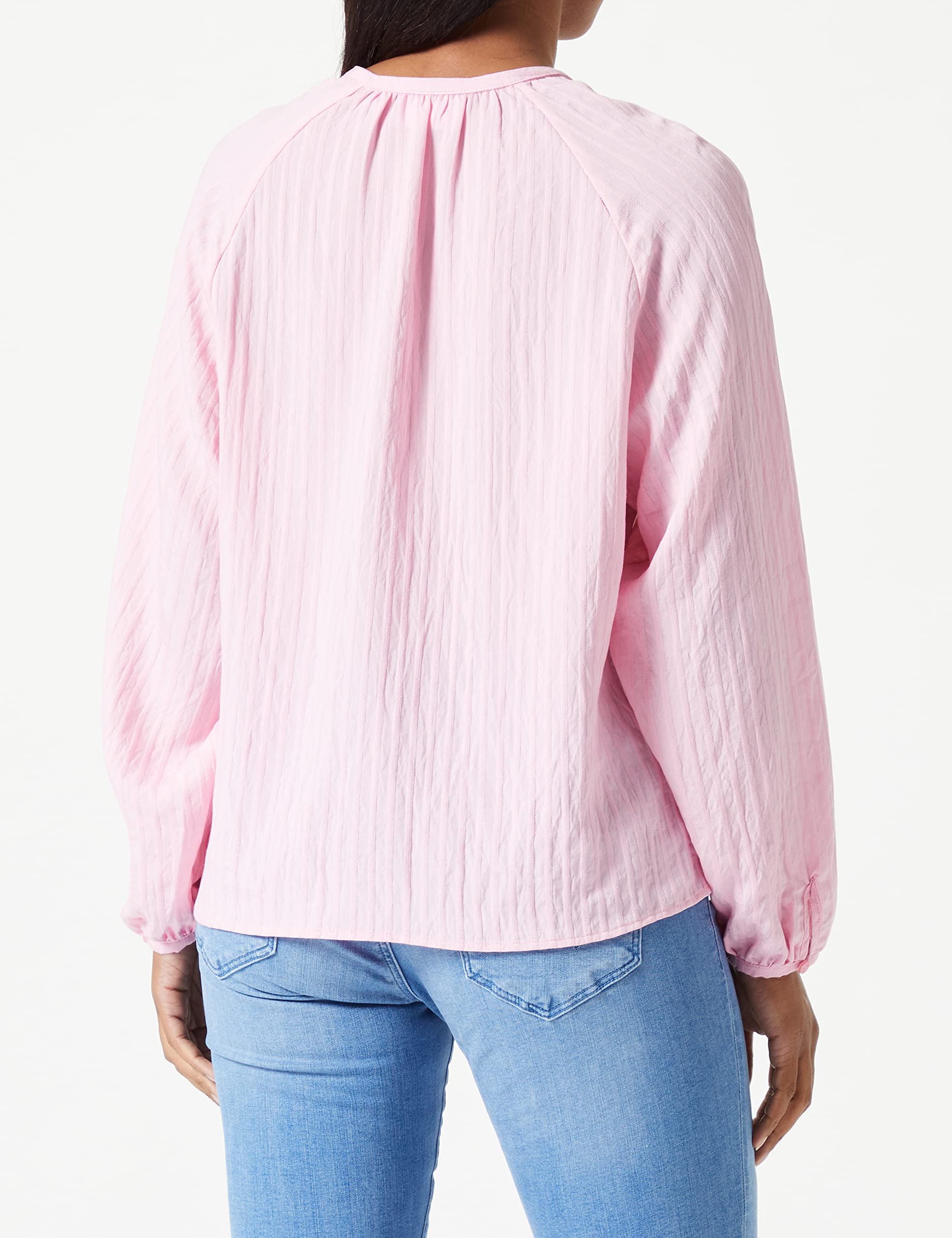 comma-blouses-jacquard-bluse-gr-36-streifen image 3