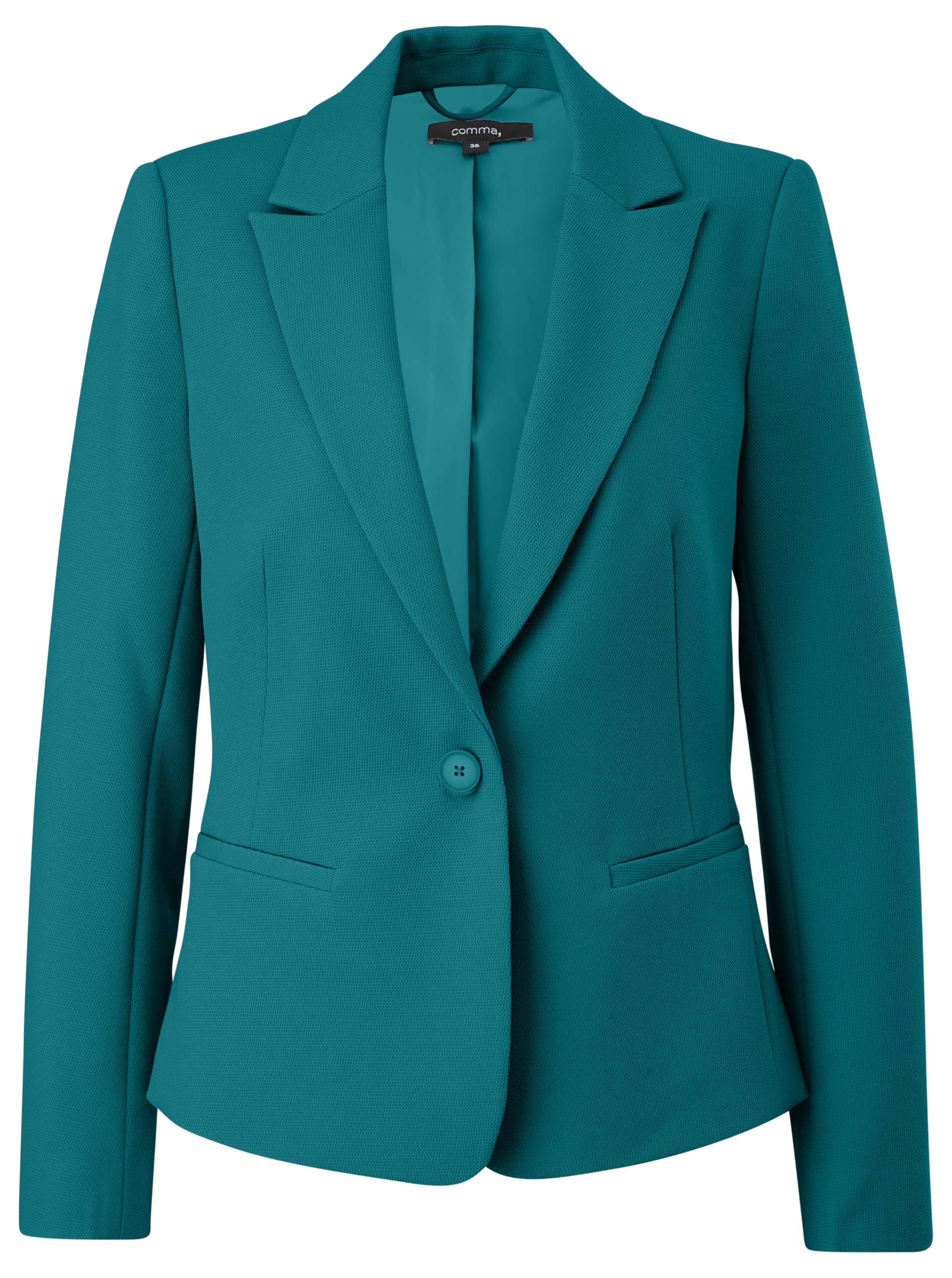 comma-blazer-2140424-damen-t-rkisblau-gr-e-36 image 7