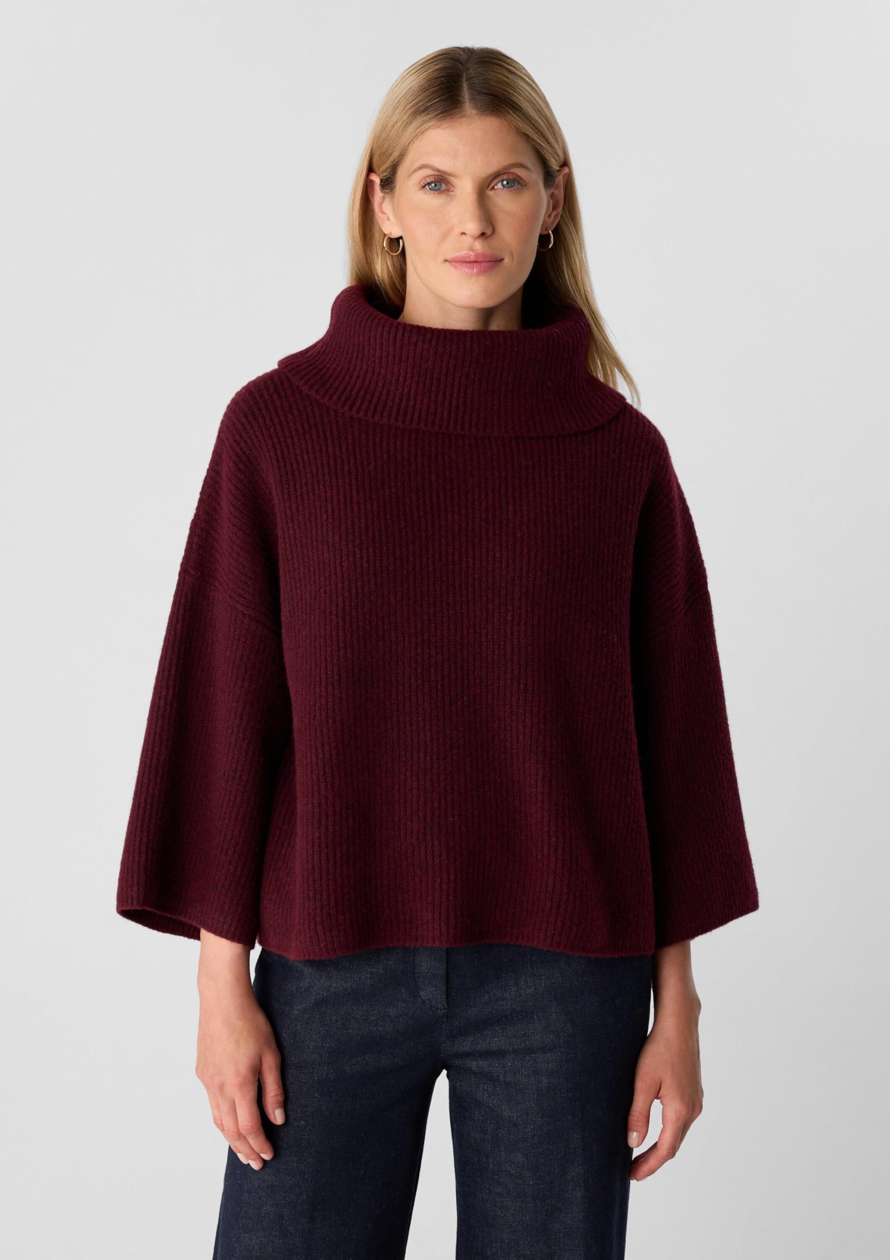 comma-ponchos-2173390-poncho-wasserfallkragen image 6