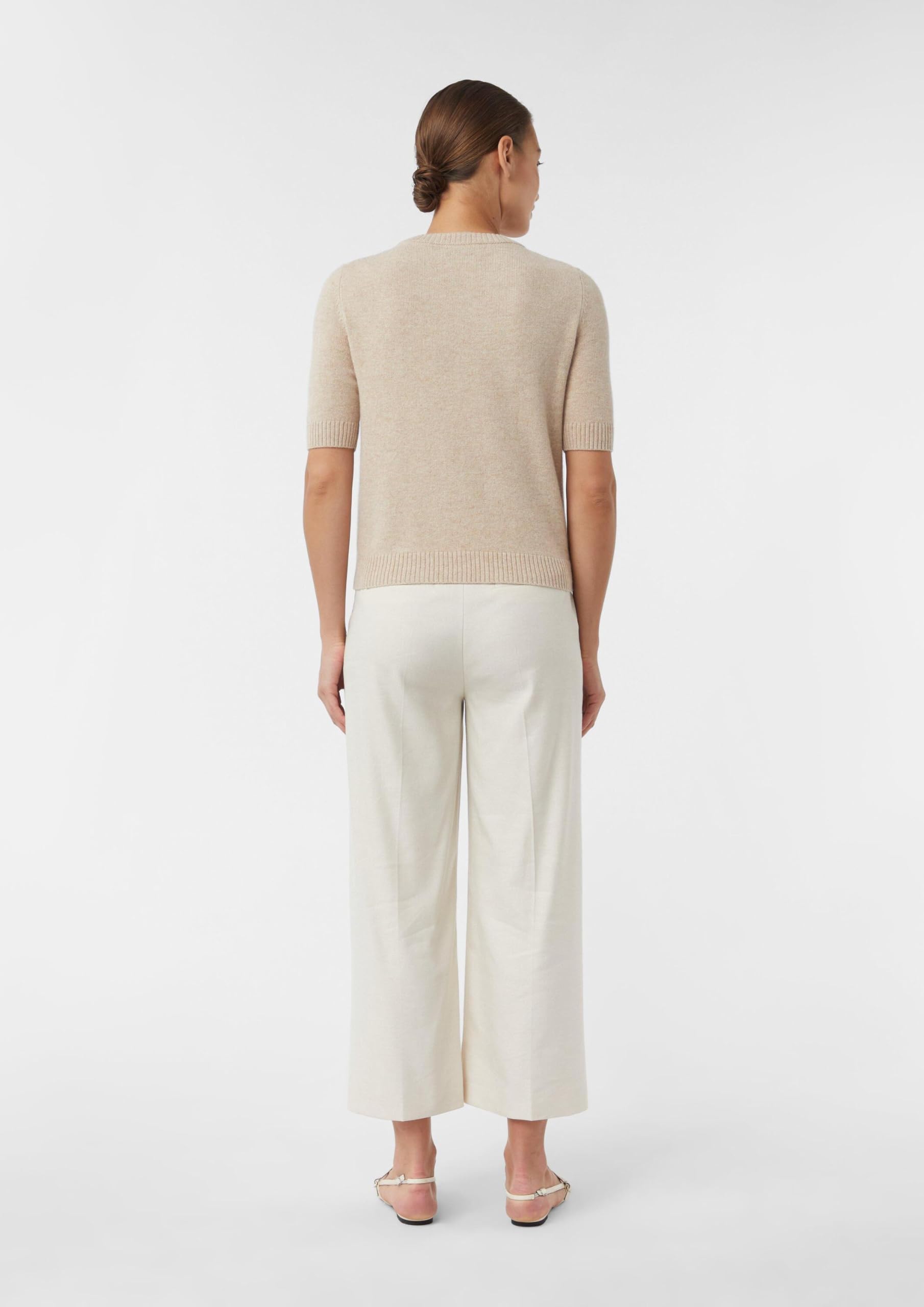 comma-knitwear-strickpullover-kurzarm-gr-44-sandfarben image 7