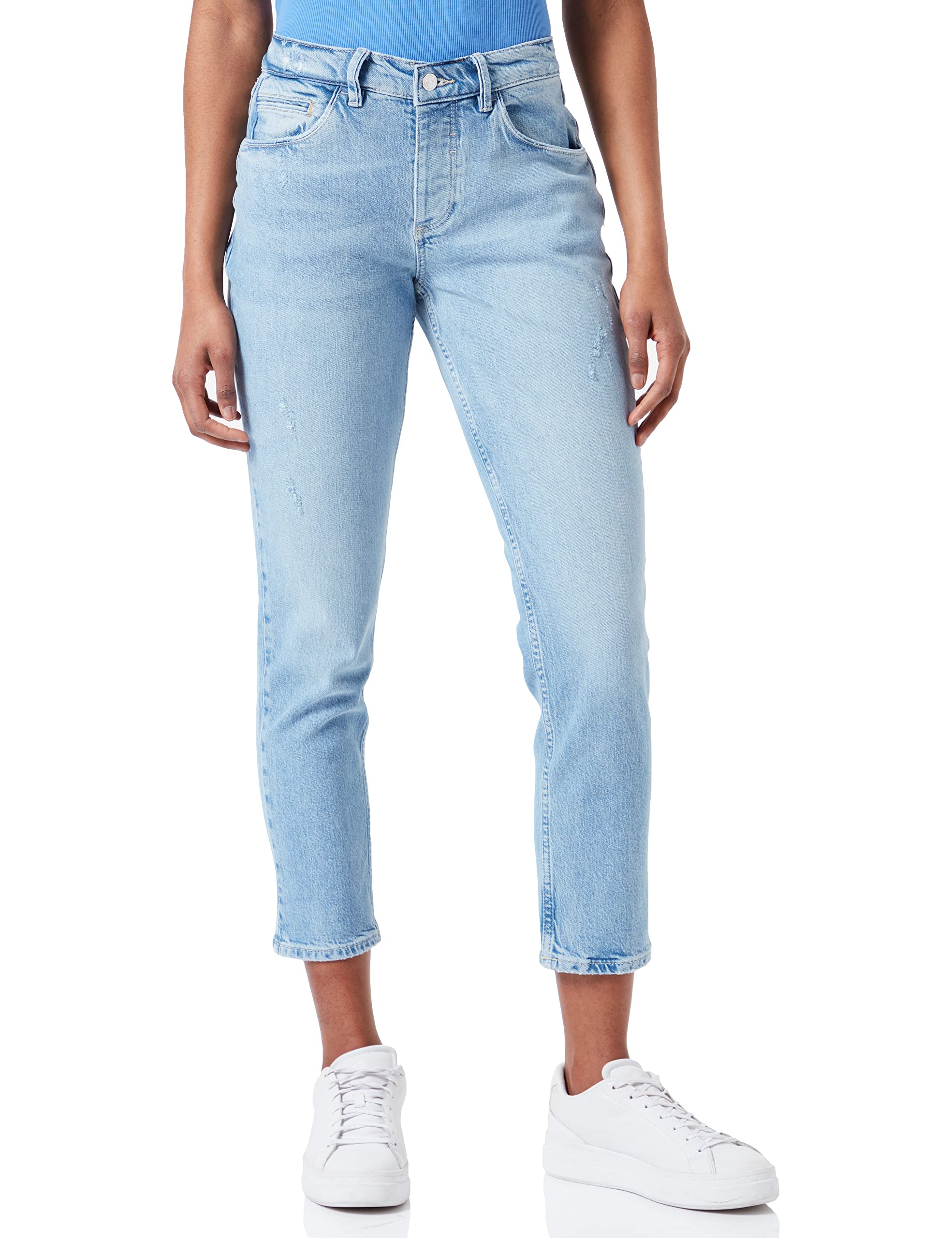 comma-ci-freizeithose-damen-hellblau-jeans-flare-gr-54z2 image 1