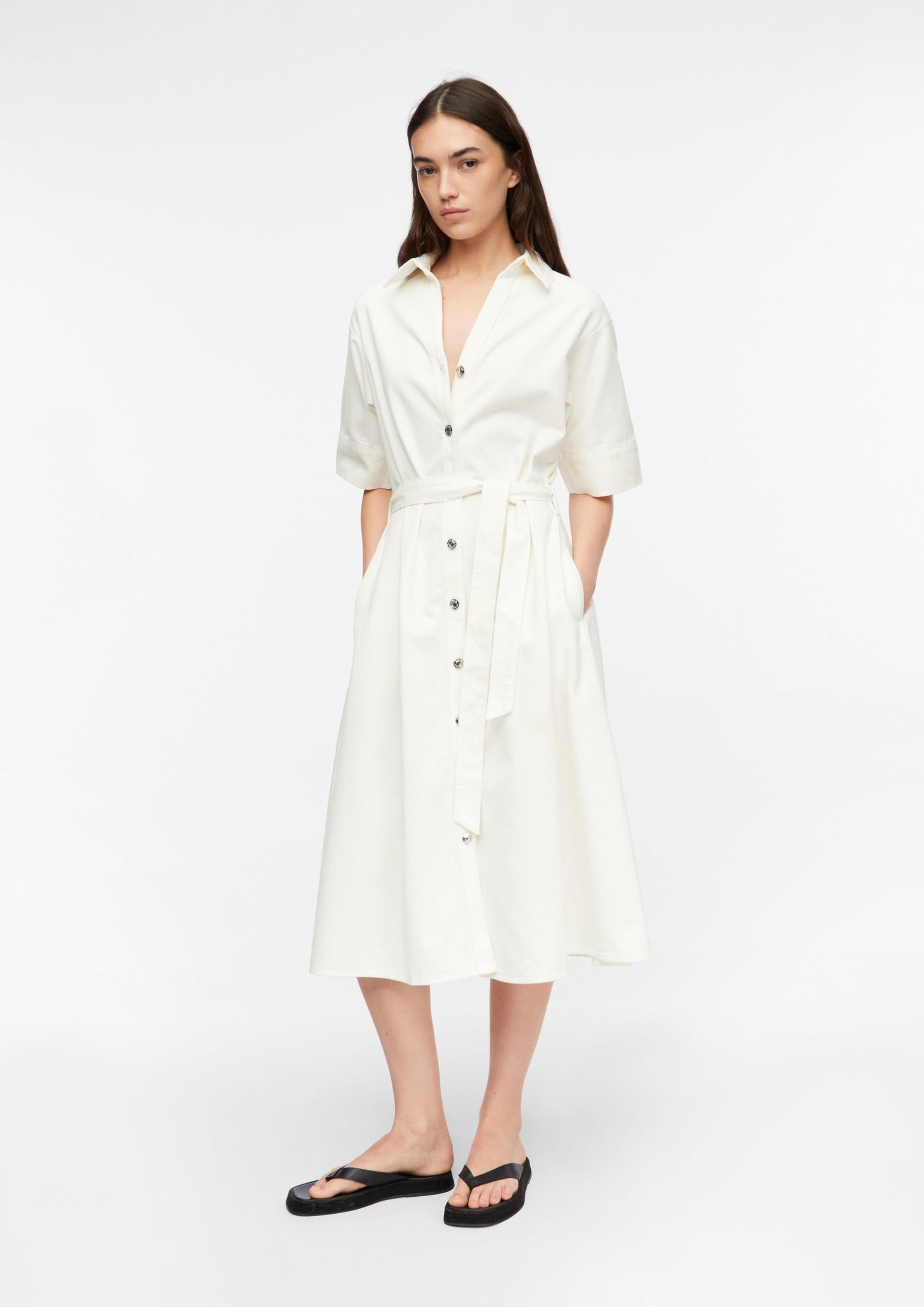 comma-dresses-hemdblusenkleid-denim-midi-38-relaxed image 6