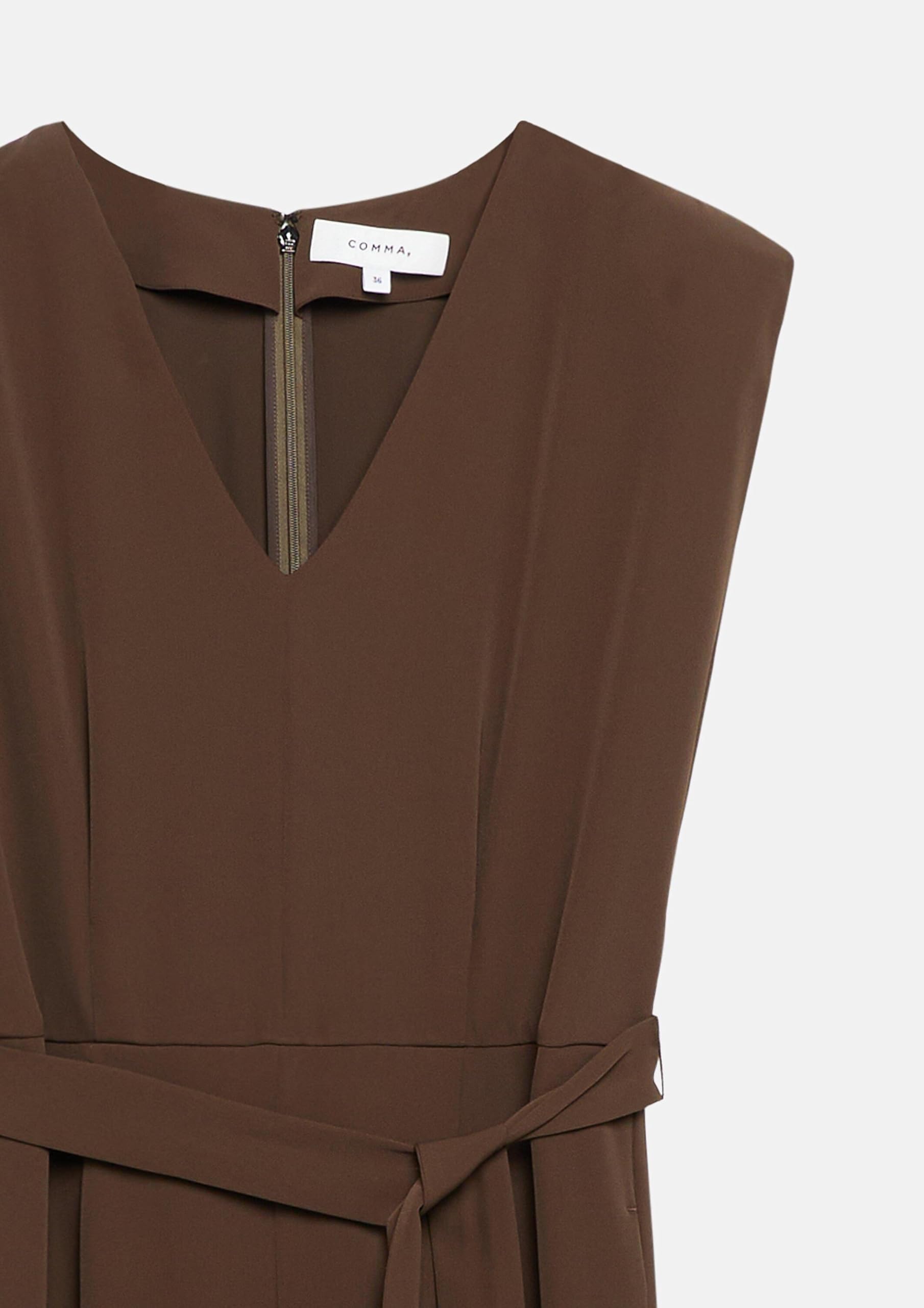 comma-jumpsuits-overall-braun-v-ausschnitt-gr-e-34 image 5