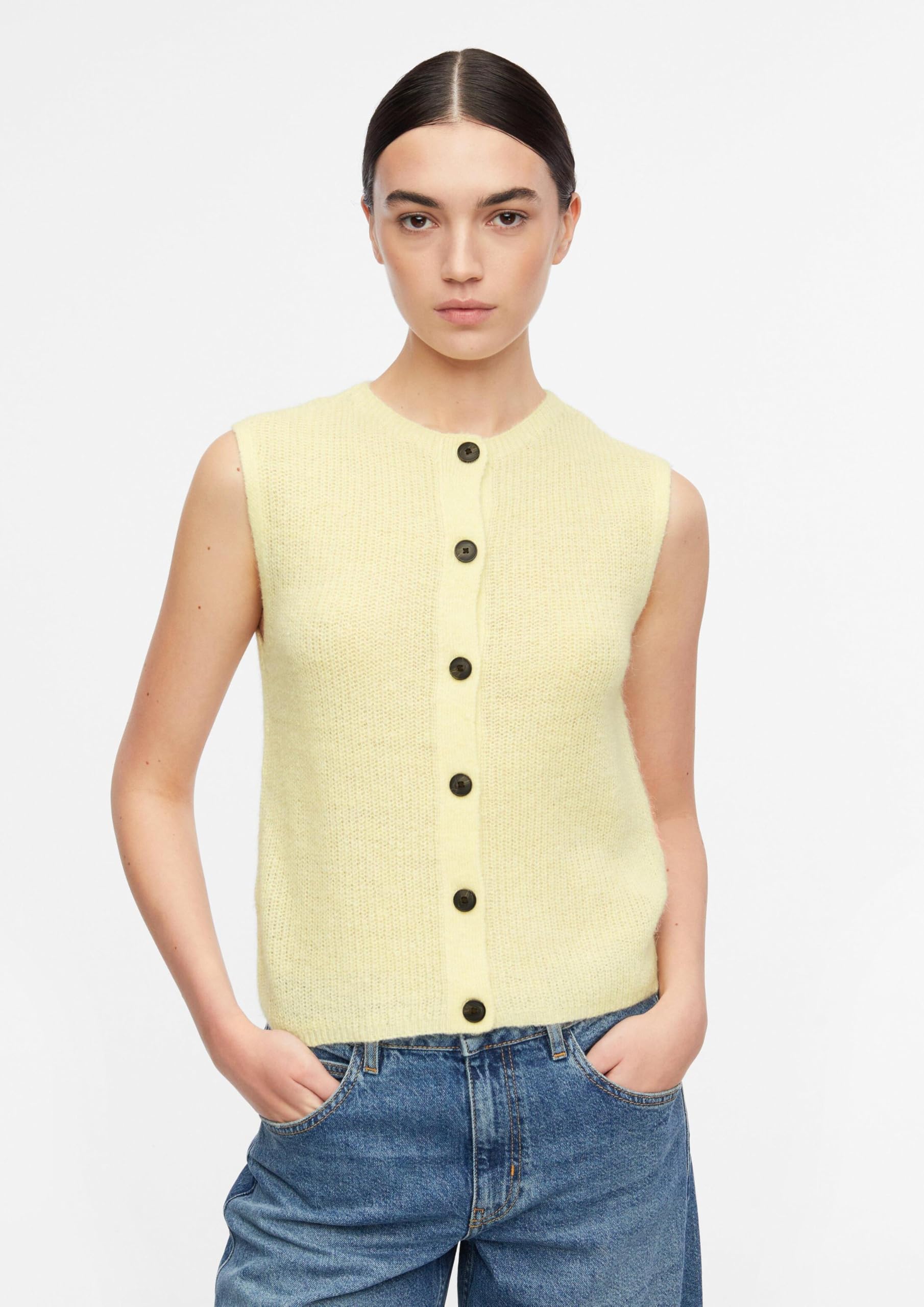 comma-2183130-sweater-strickweste-damen-braun-gr-34-leichtstrick image 3