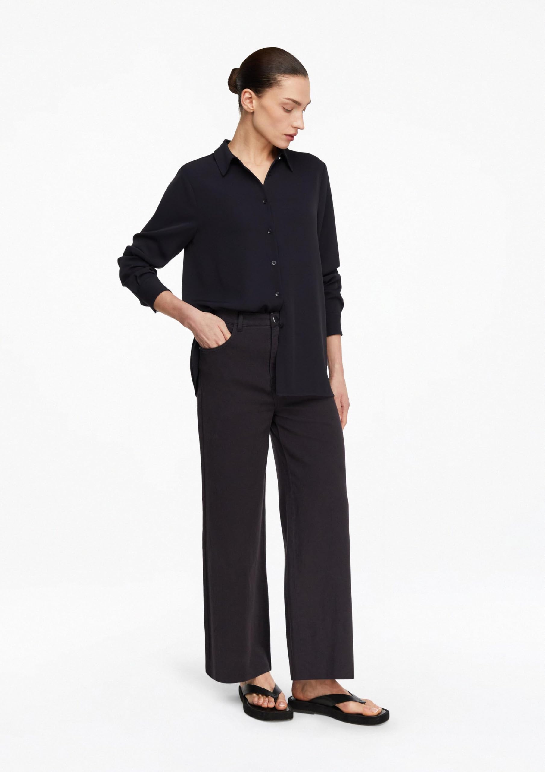 comma-anna-culotte-jeans-7-8-wide-leg-navy image 7