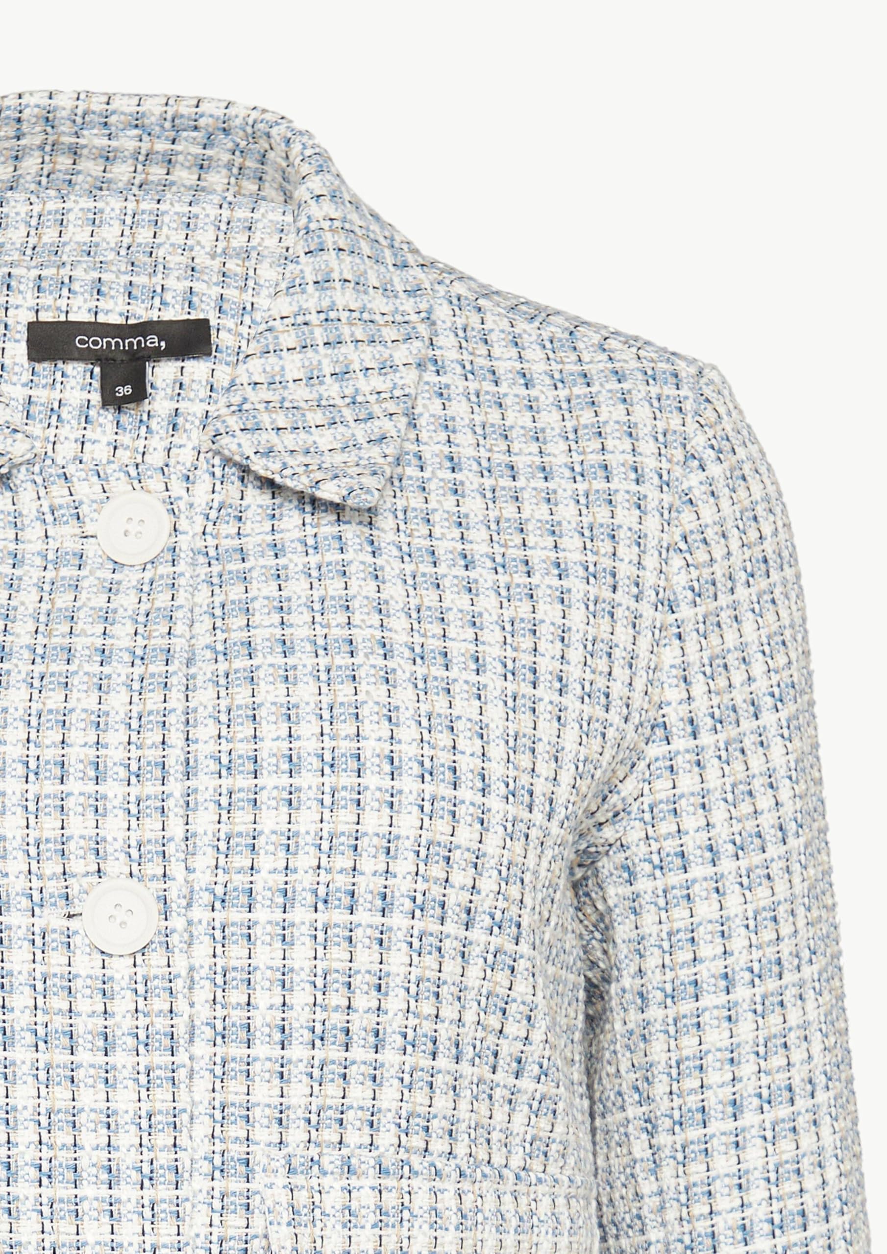 comma-kurze-tweed-jacke-mit-taschen-jacke-tweed image 6