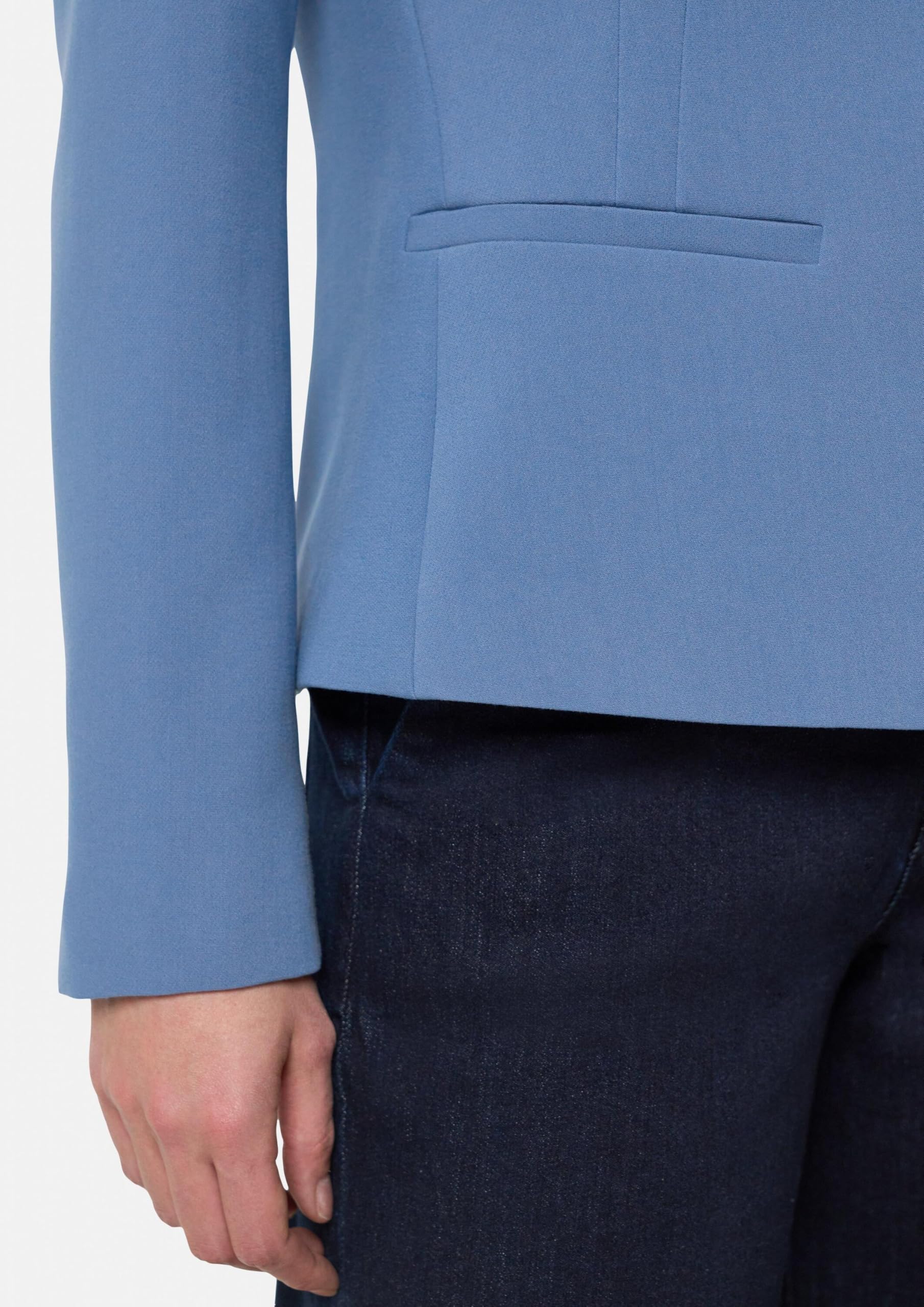 comma-kurzblazer-reverskragen-damenblazer-blau-gr-44 image 5