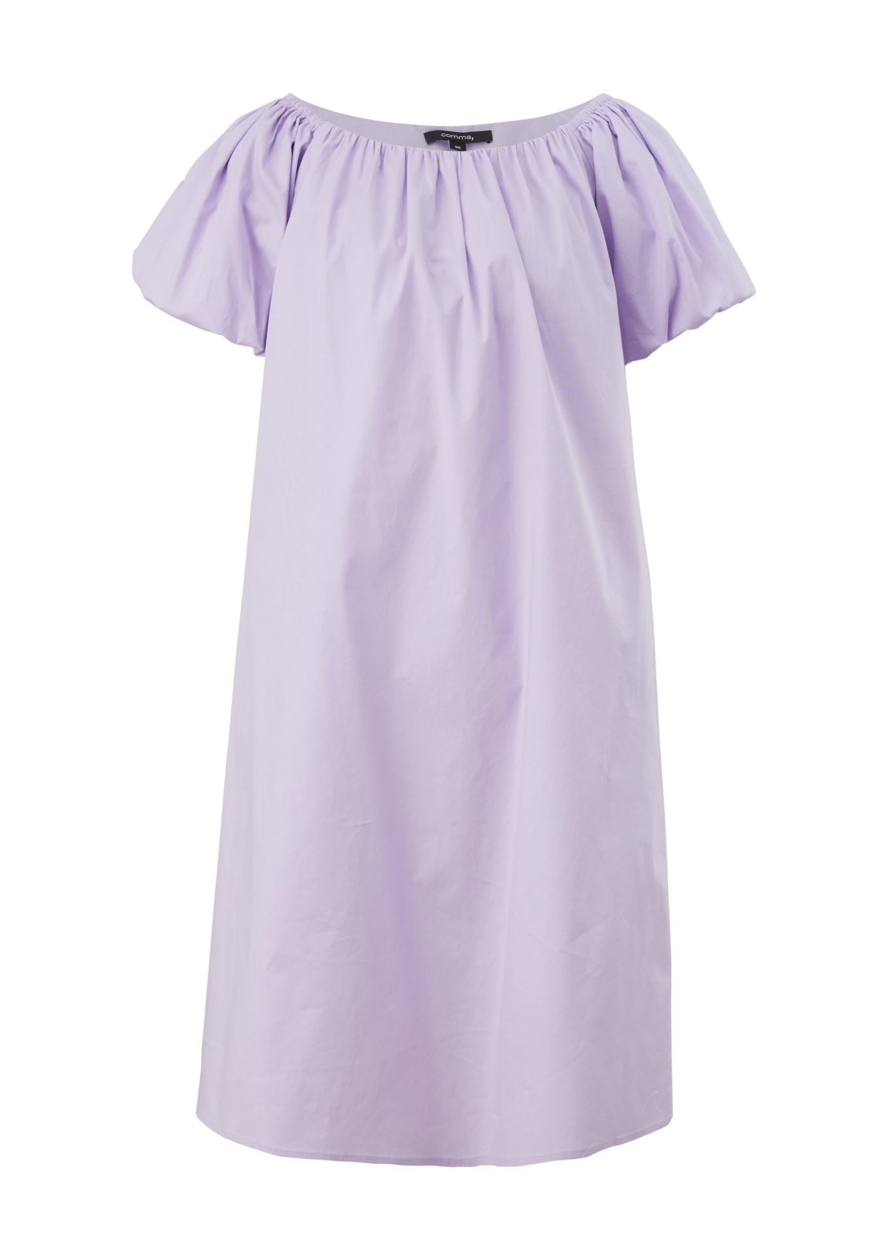 comma-kleid-mit-raffung-damen-kleid-gr-40-rosa image 4