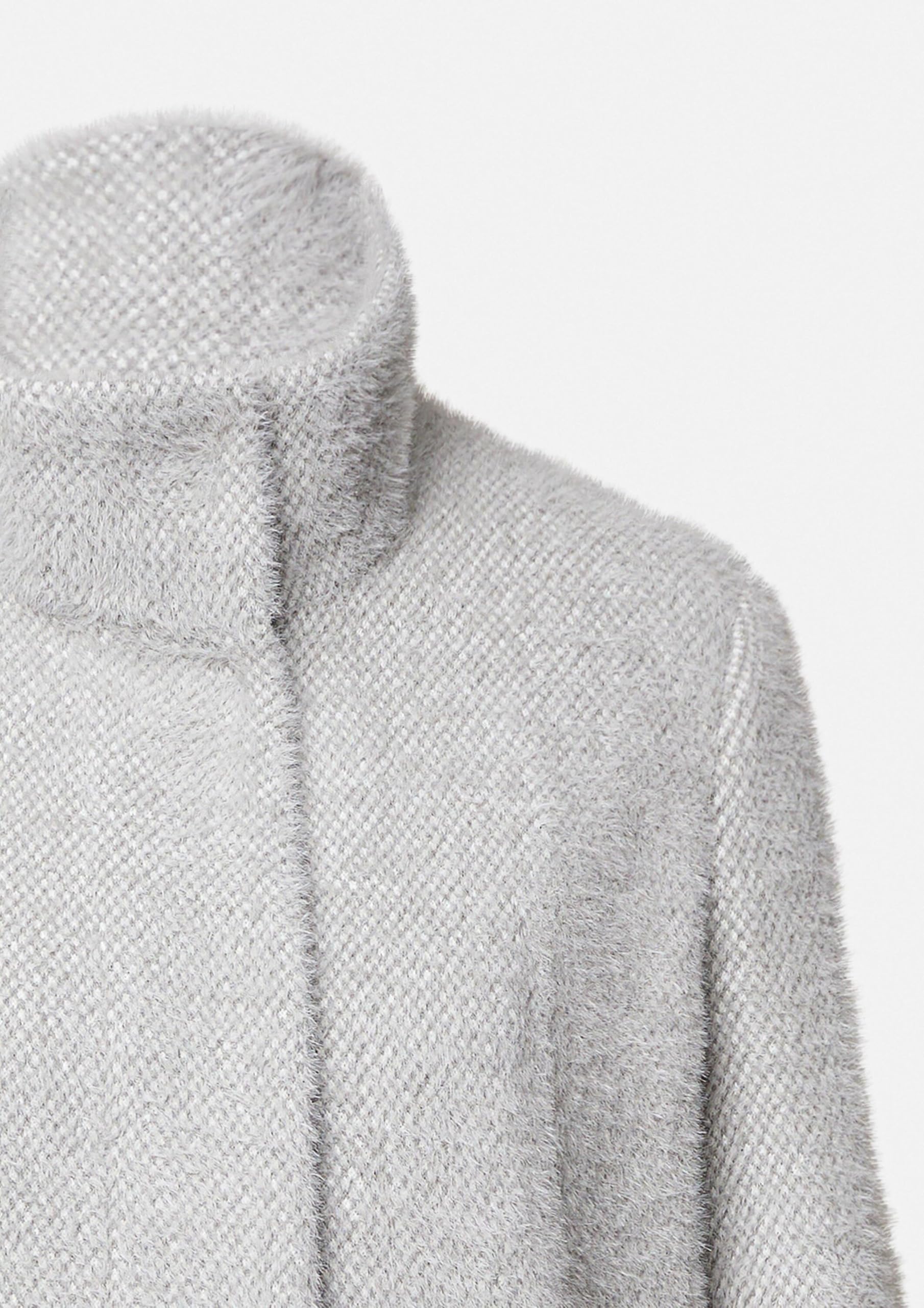 comma-cape-jacke-damenjacke-gr-42-dunkelgrau-teddypl-sch image 7
