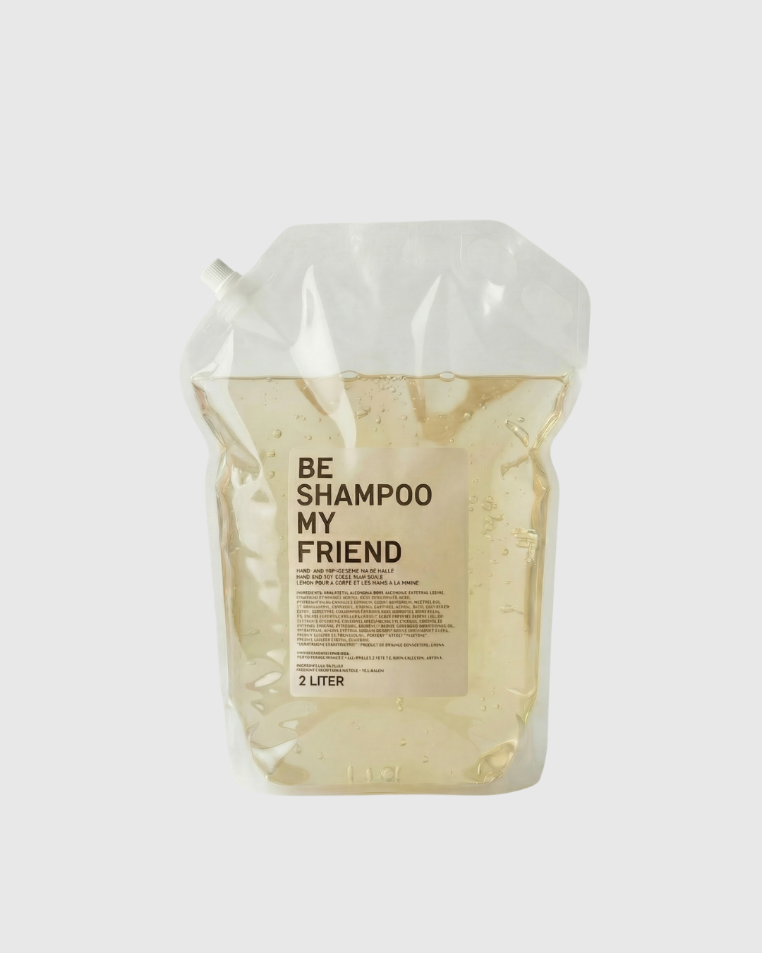 be-my-friend-hair-lindenbl-ten-shampoo-refill-1l-vegan image 2